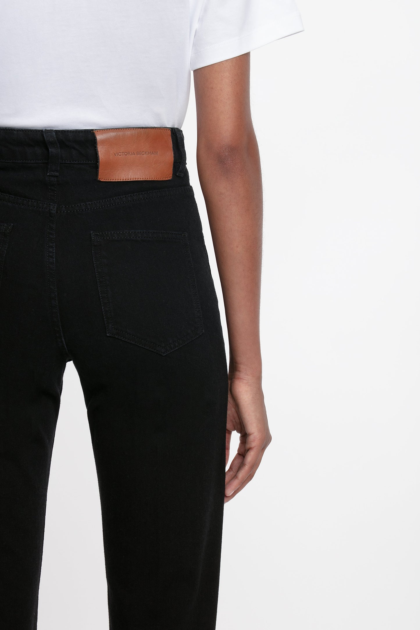 Julia High Waisted Jean In Washed Black