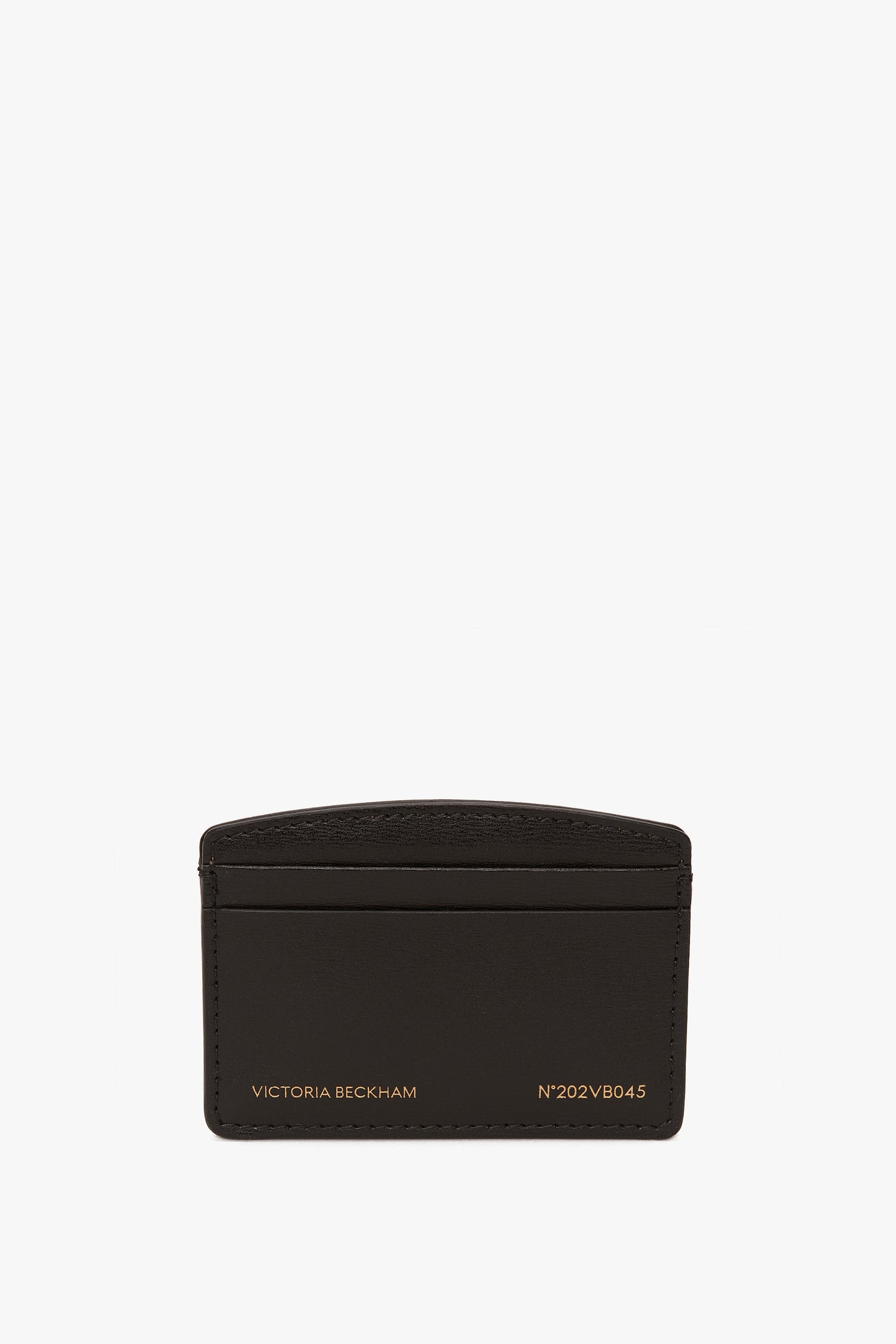 Victoria Card Holder In Black Leather