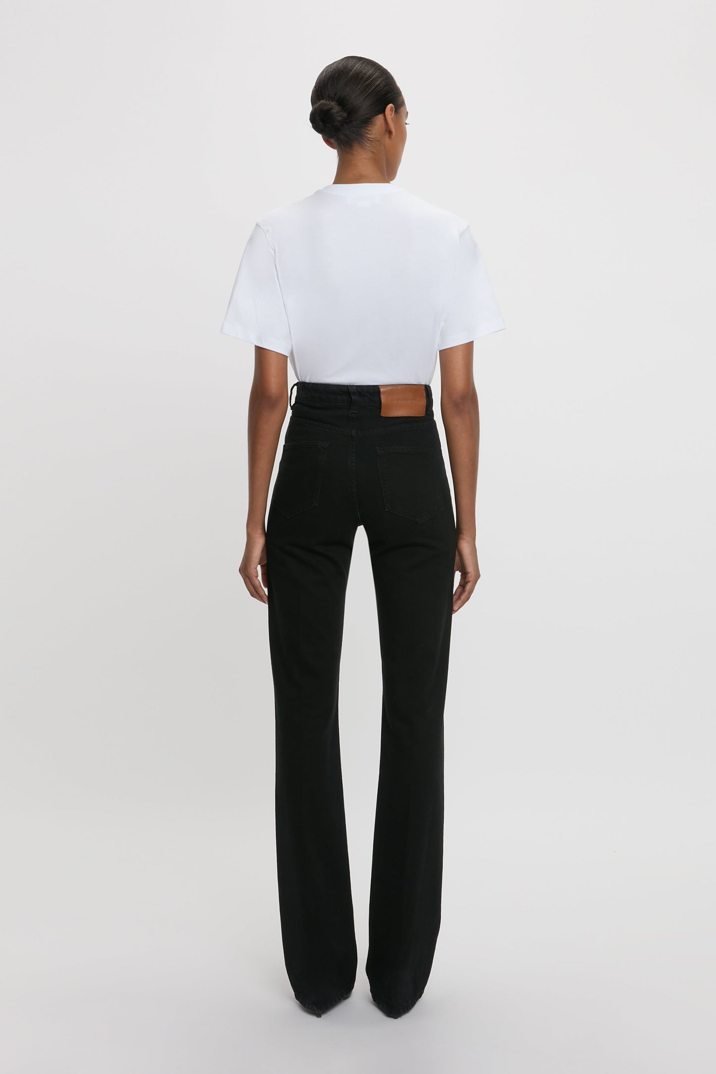 Julia High Waisted Jean In Washed Black