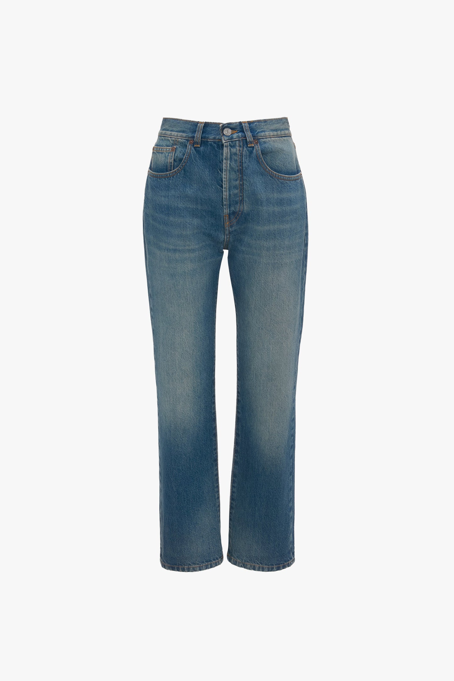 Victoria Relaxed Jean In Mid Blue