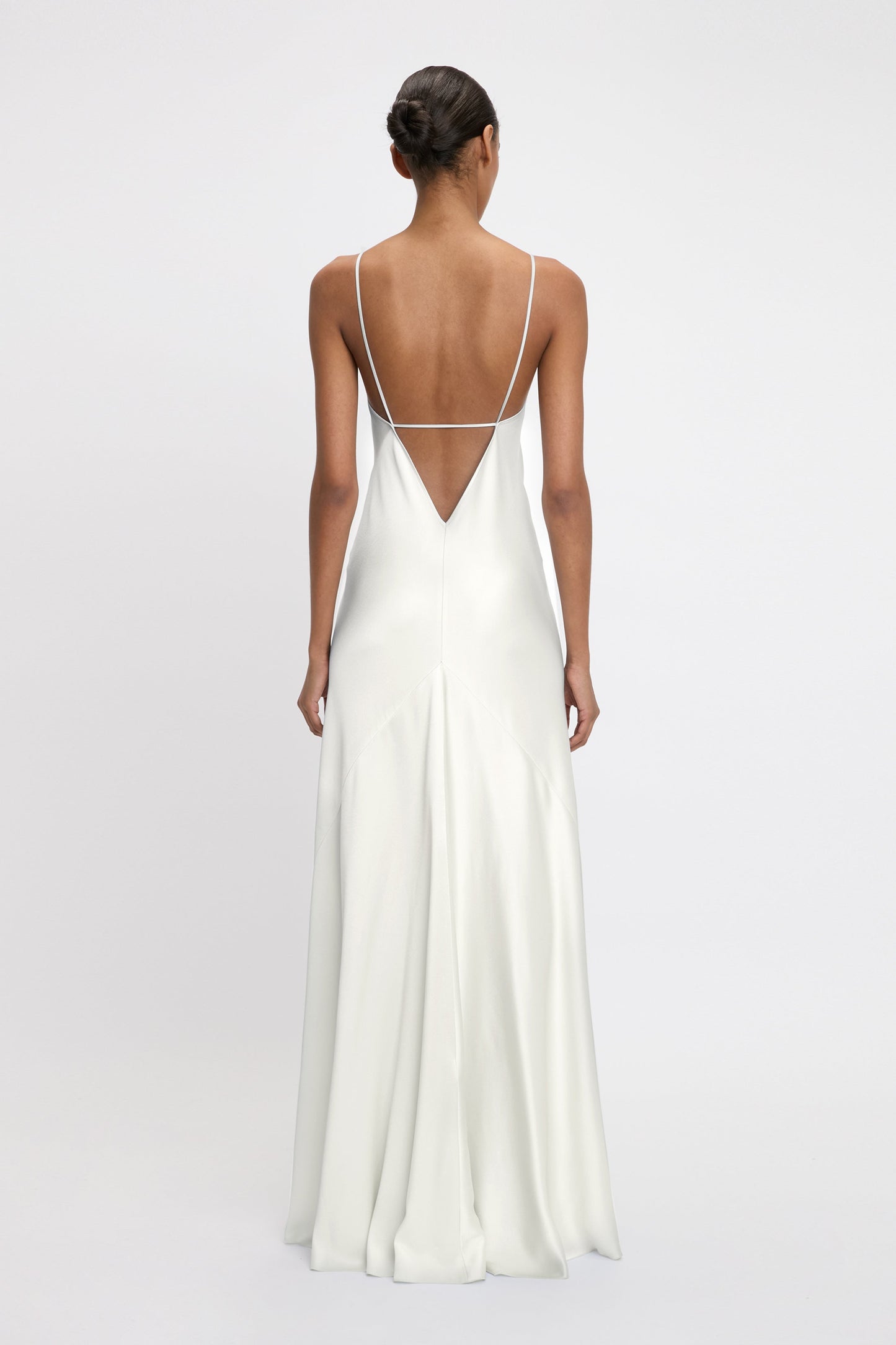 Cami Floor-Length Dress In Ivory