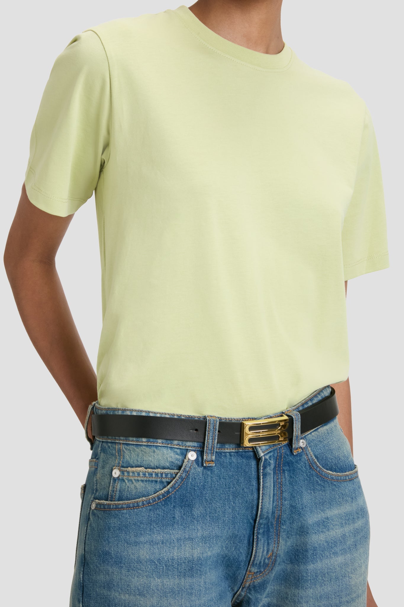 Victoria Tee In Pistachio