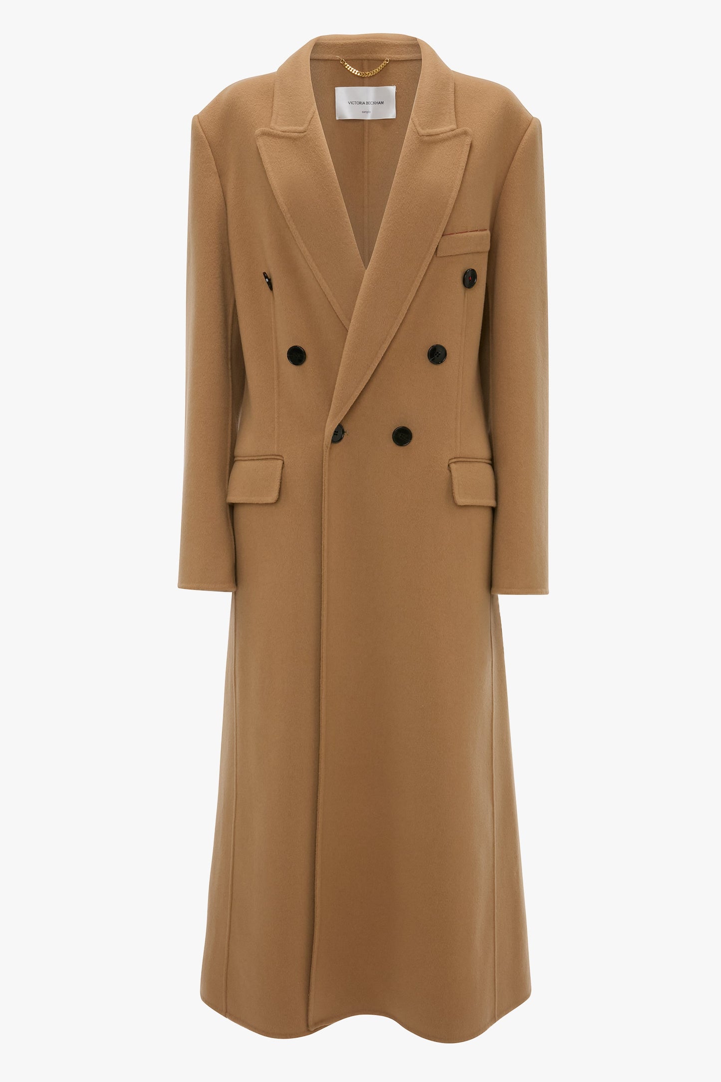 Double Faced Overcoat In Camel