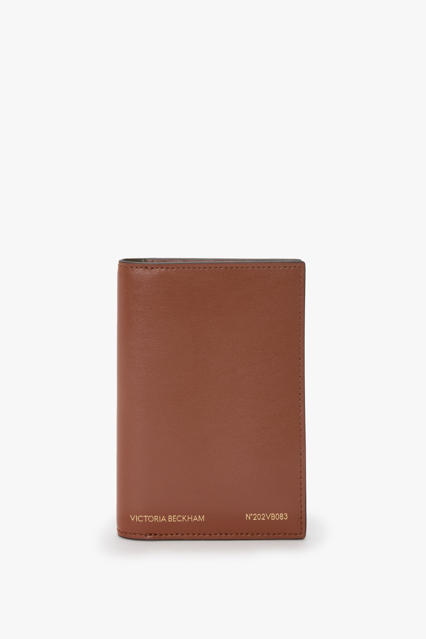 Passport Holder In Tan Smooth Leather