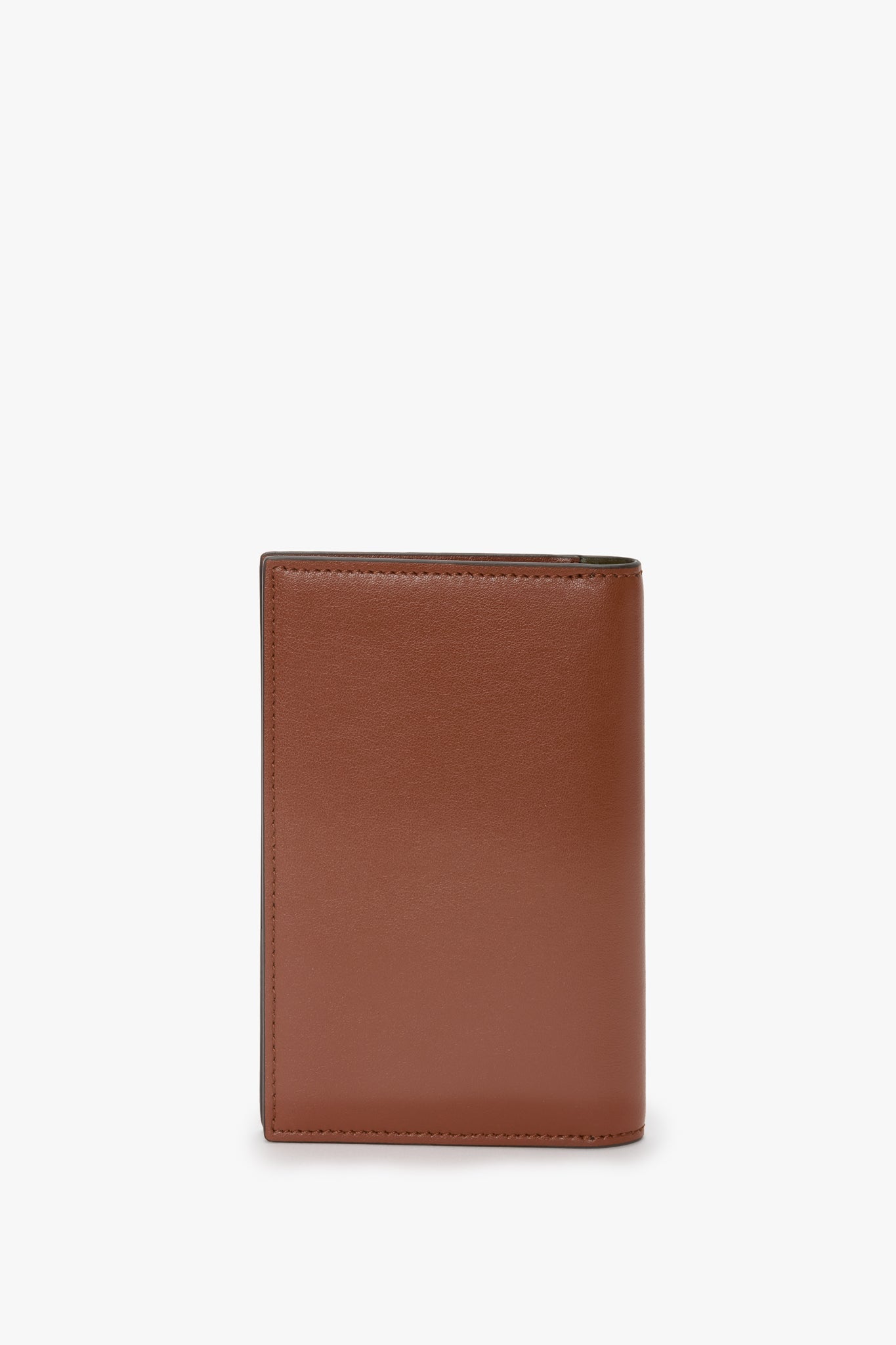 Passport Holder In Tan Smooth Leather