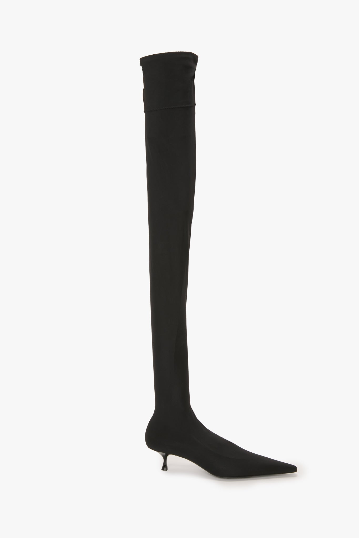 Sloan Jersey Boot In Black