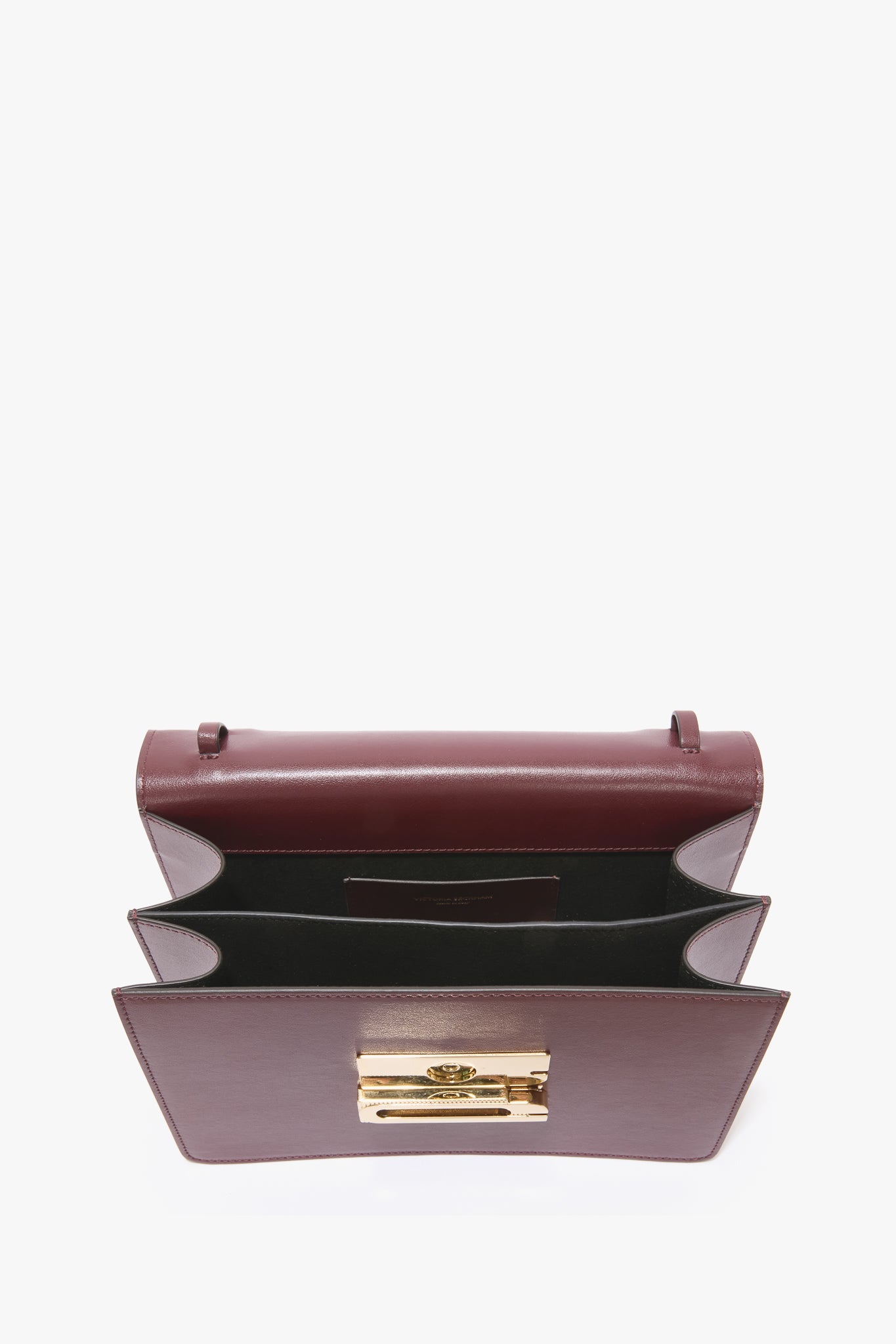 Dorian Bag In Burgundy Smooth Leather