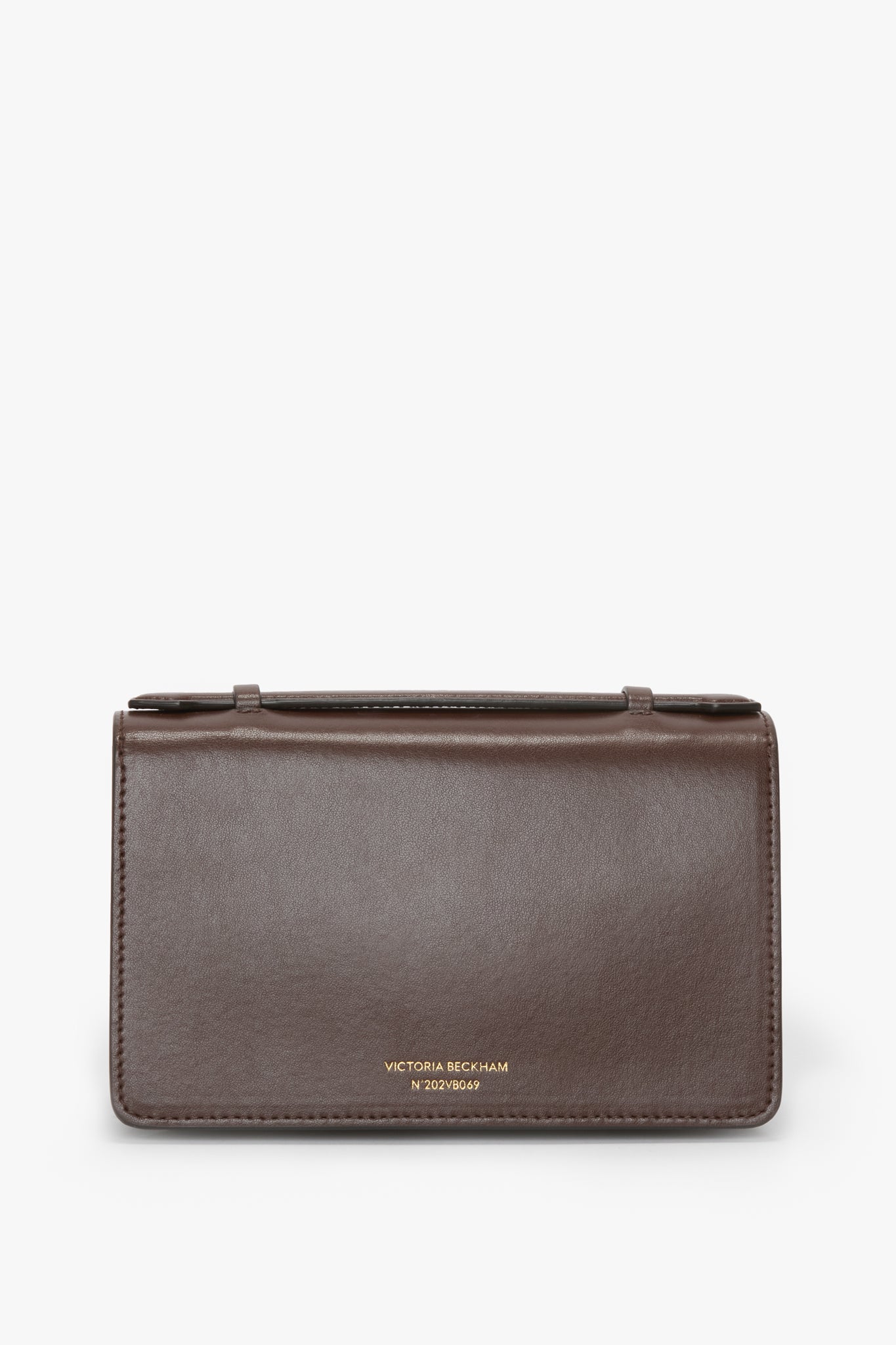 Tonal Mini Dorian Bag In Dark Brown Smooth Leather