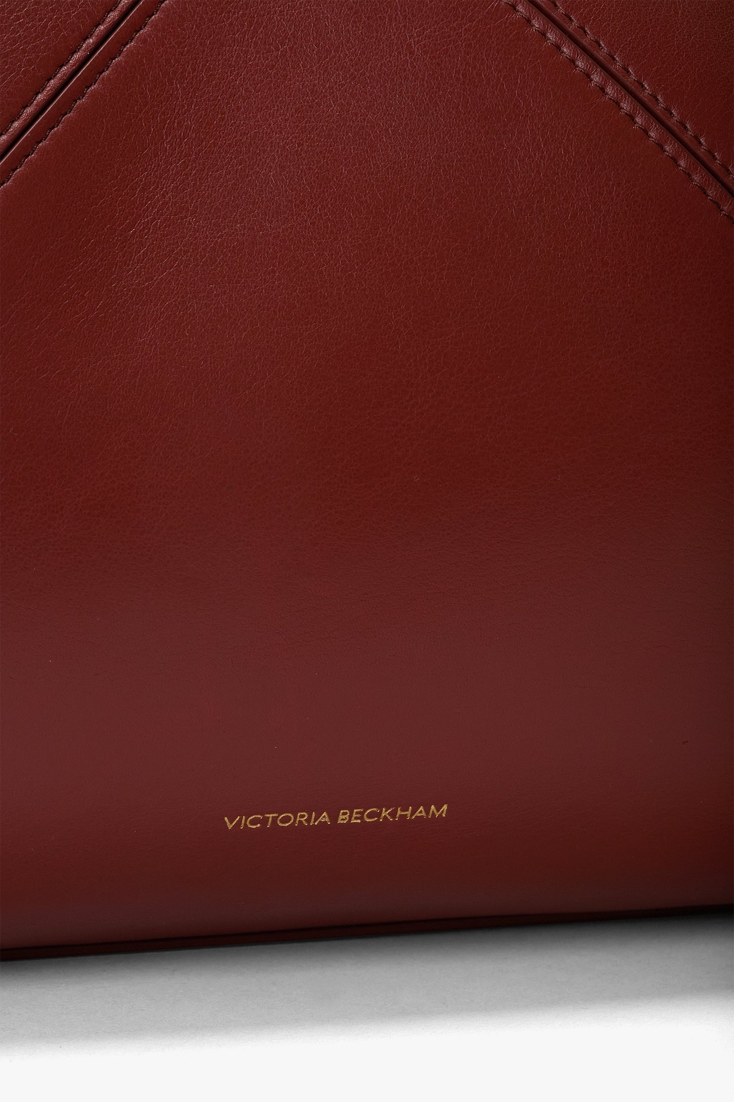 Large Victoria Tote In Brick Red Soft Leather