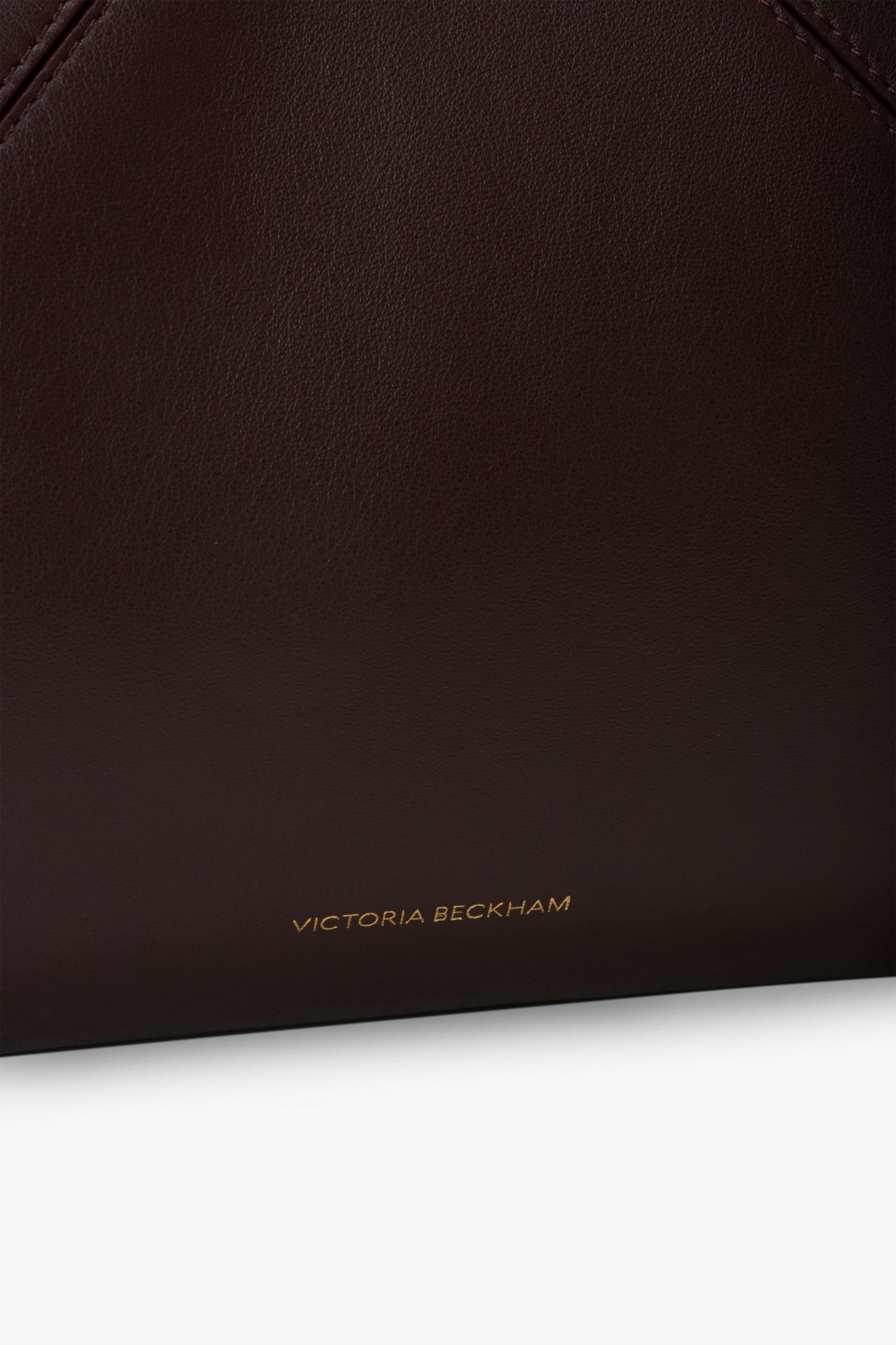 Large Victoria Tote In Burgundy Soft Leather