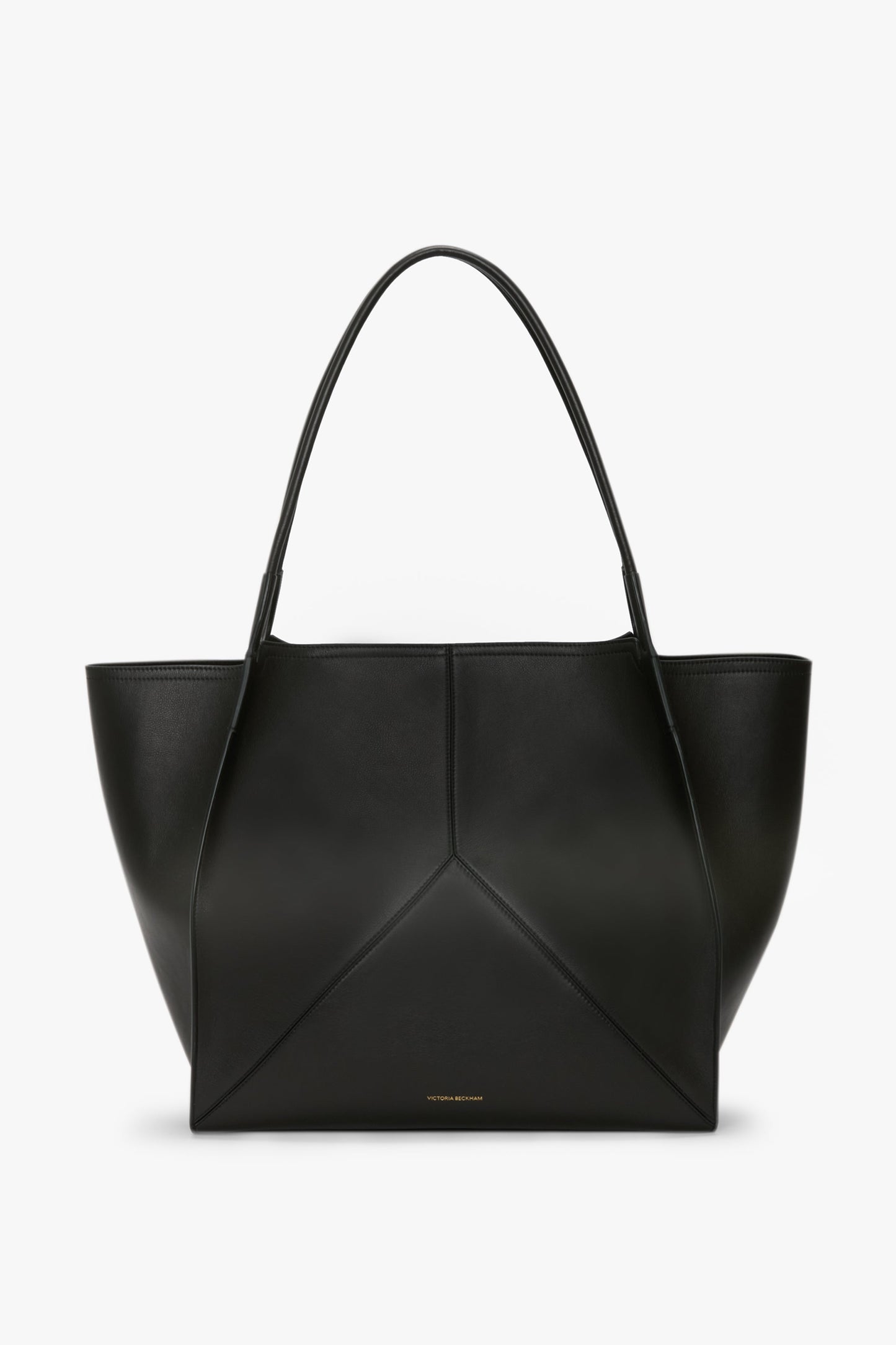 XL Victoria Tote In Black Soft Leather