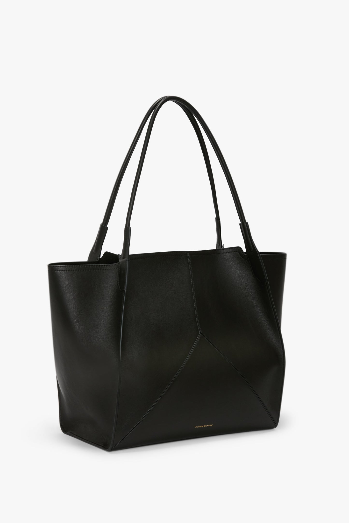 XL Victoria Tote In Black Soft Leather