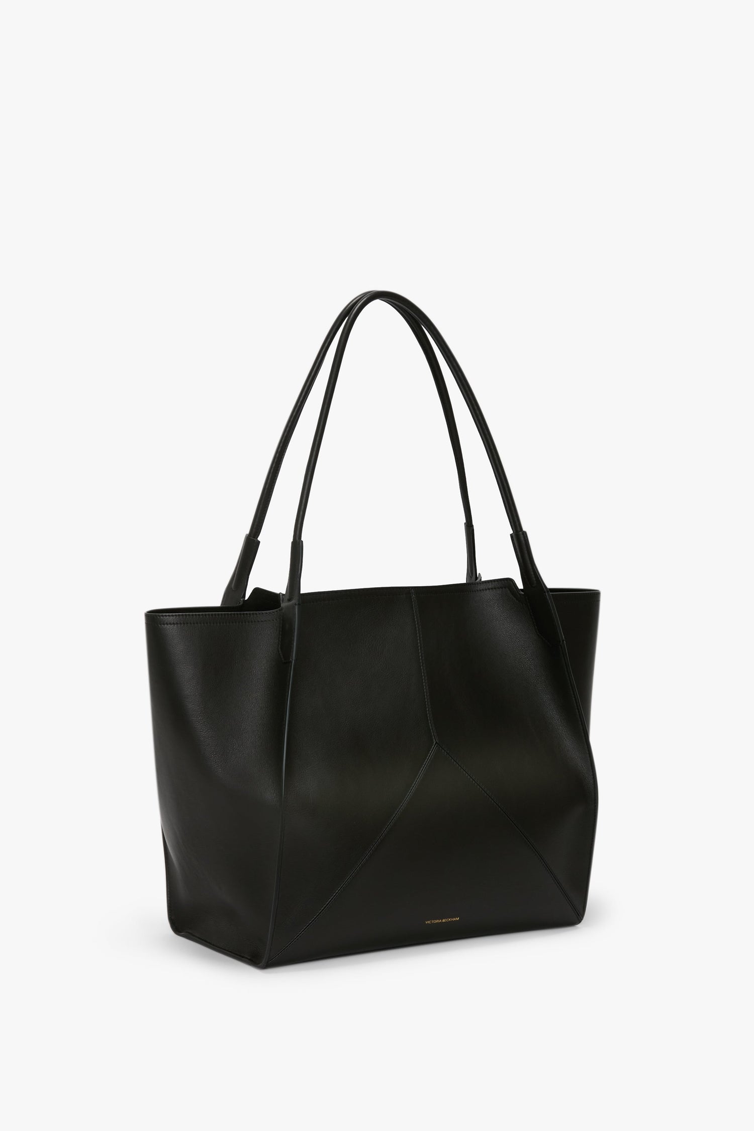 Large Victoria Tote In Black Soft Leather