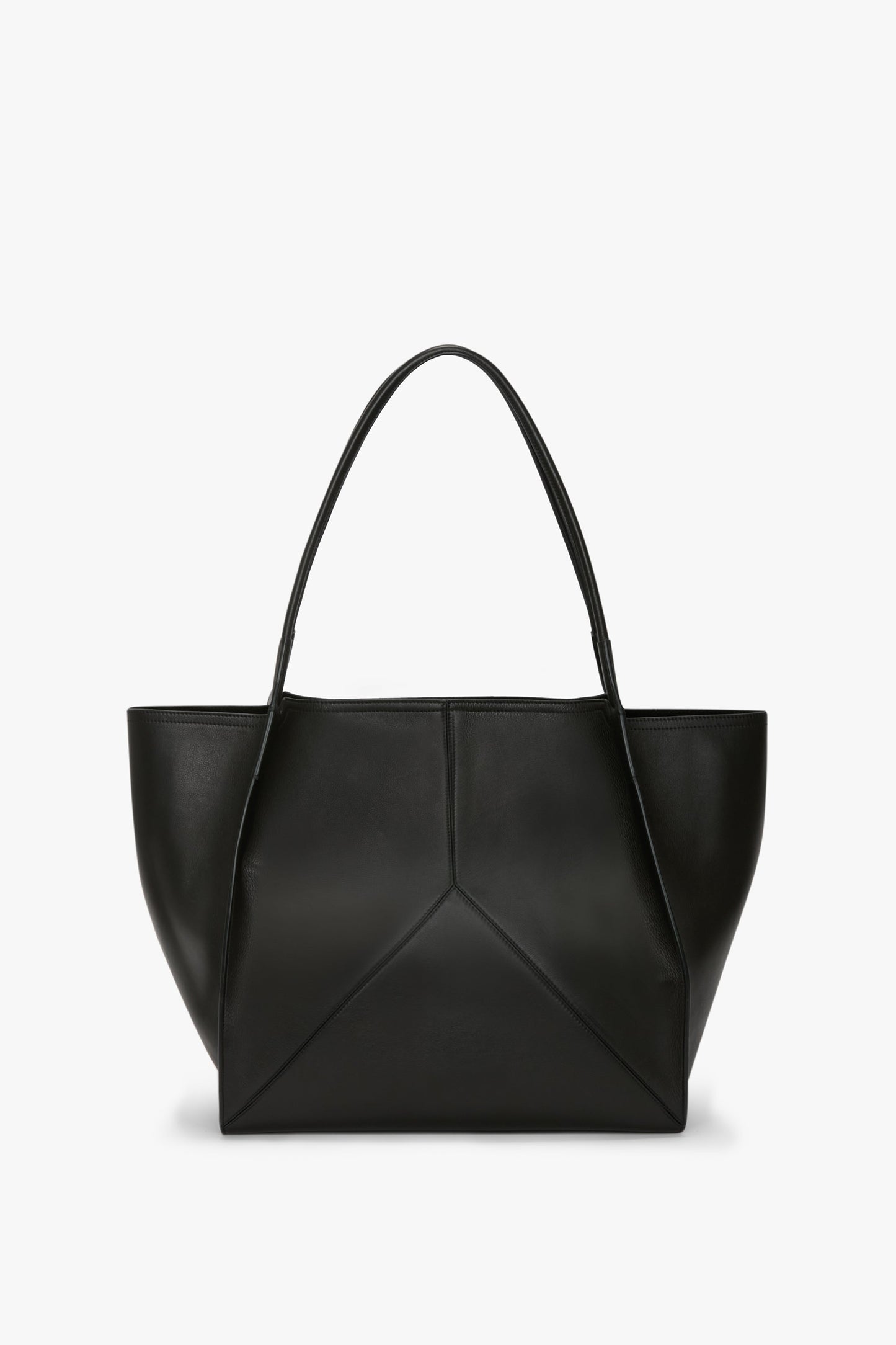 Large Victoria Tote In Black Soft Leather