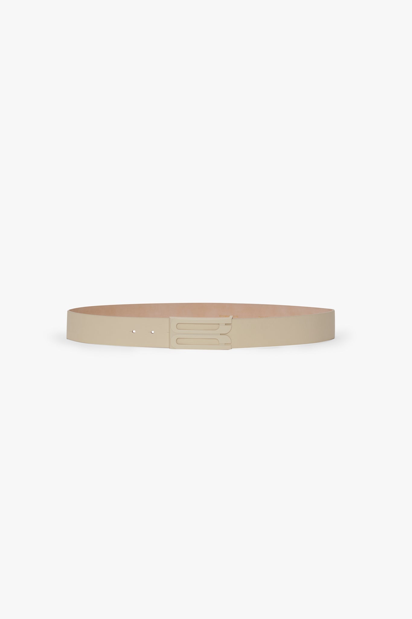 Tonal Jumbo Dorian Belt In Ivory Smooth Leather