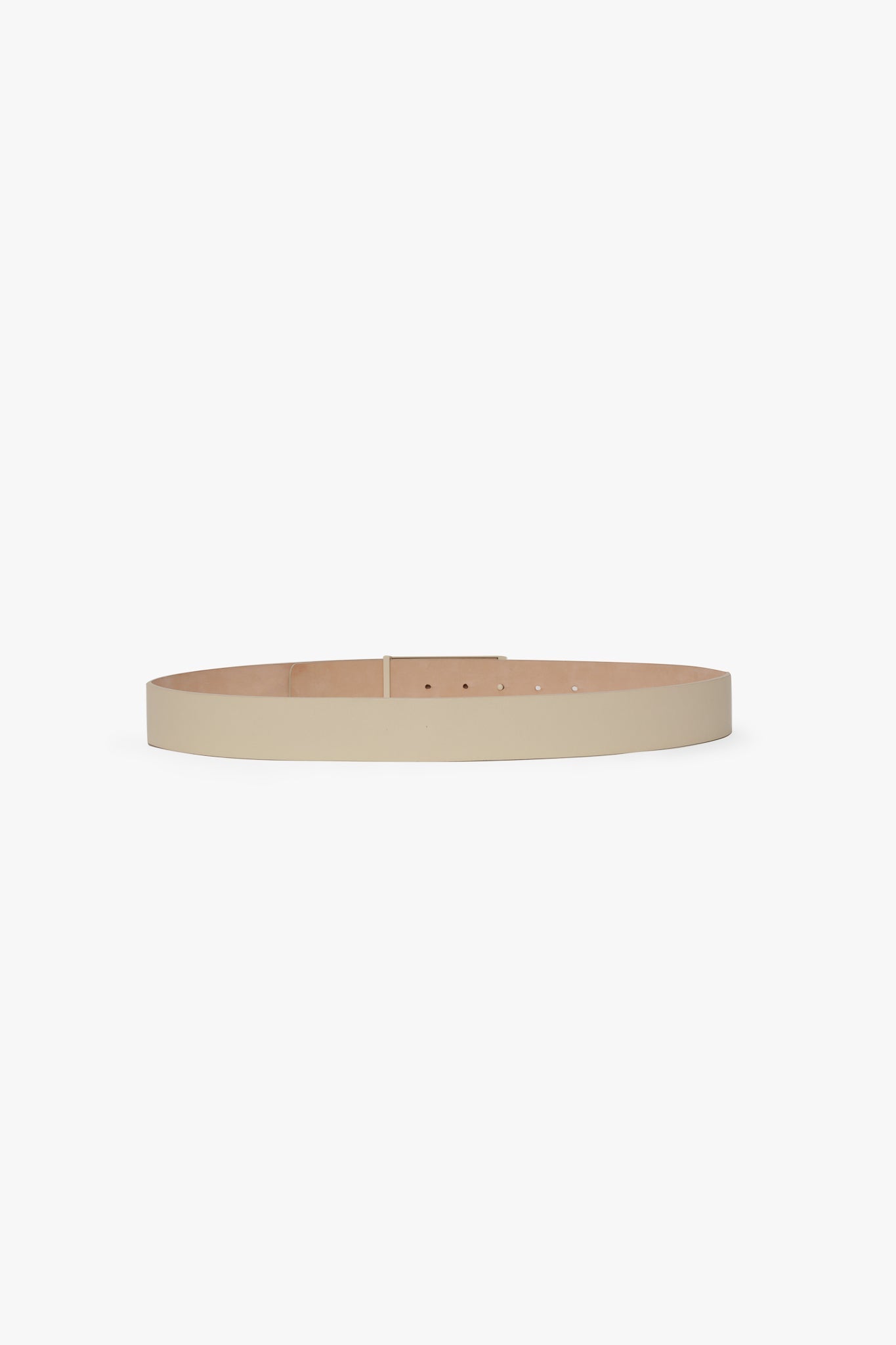 Tonal Jumbo Dorian Belt In Ivory Smooth Leather