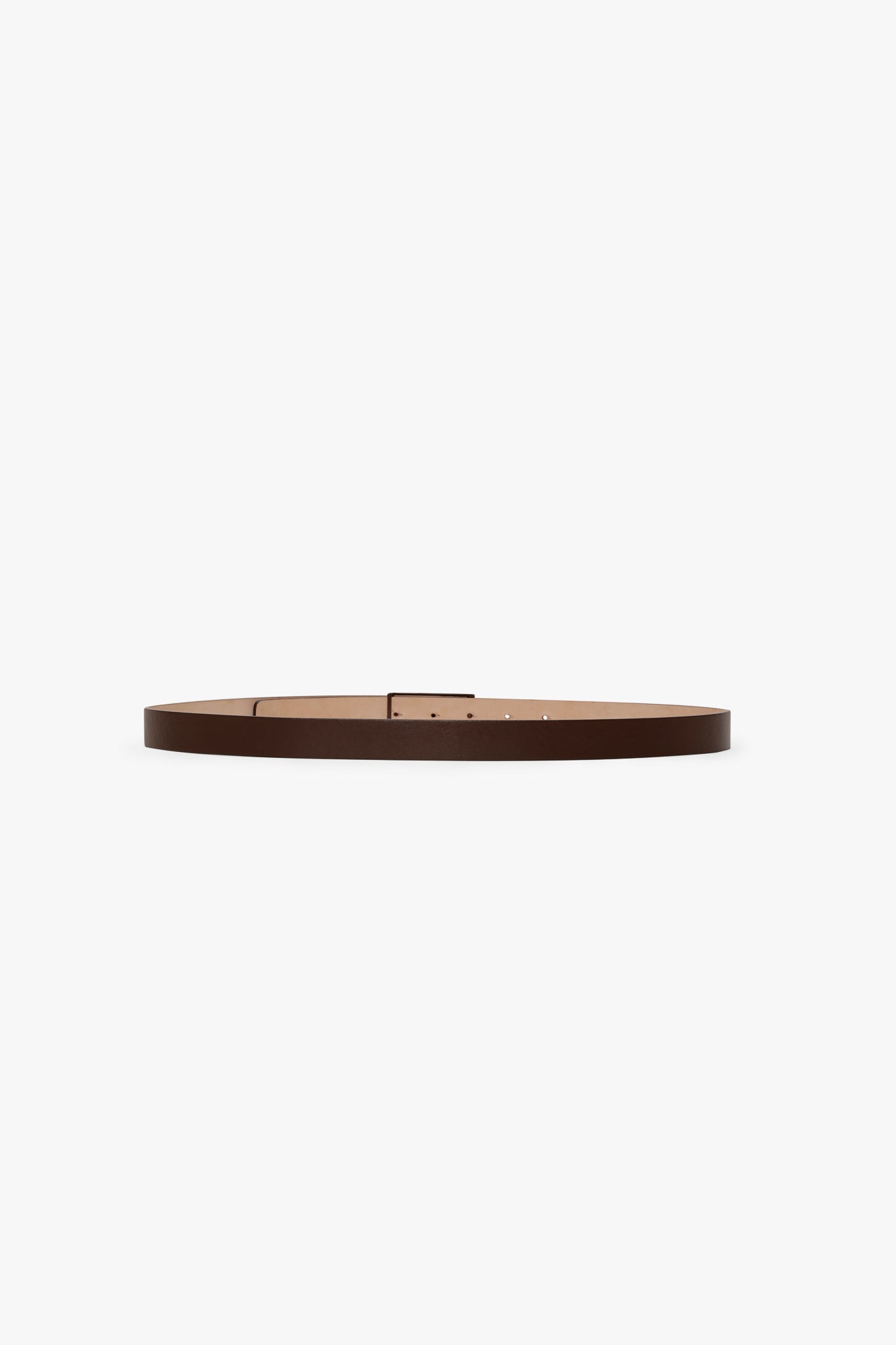 Tonal Dorian Belt In Dark Brown Smooth Leather