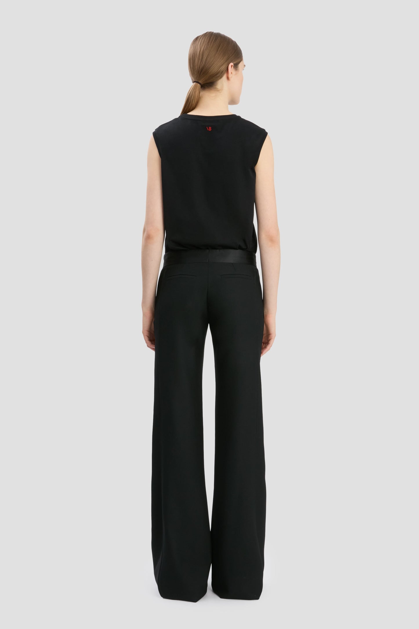 Side Panel Trouser In Black