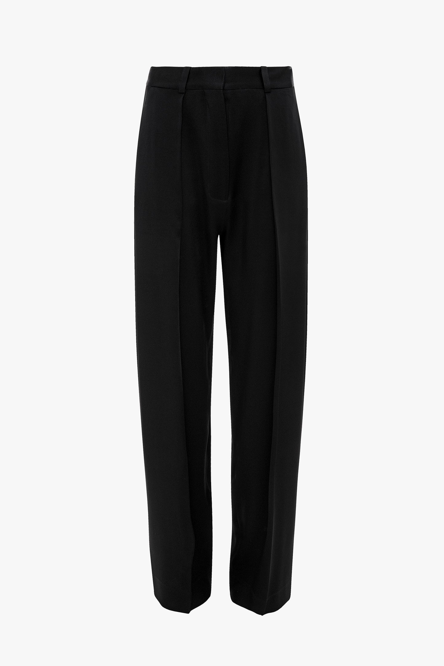 Wide Leg Trouser In Black