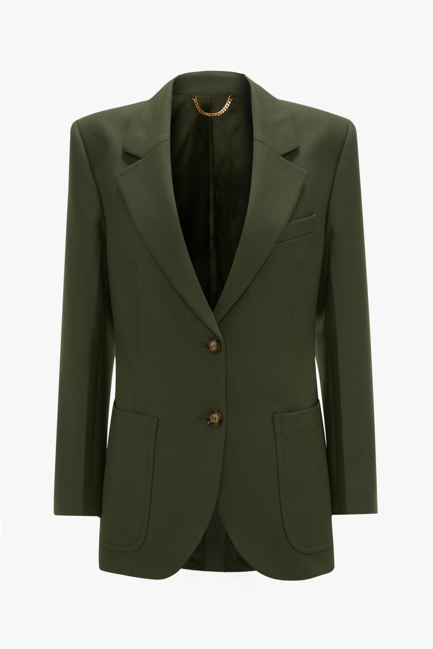 Patch Pocket Jacket In Oregano