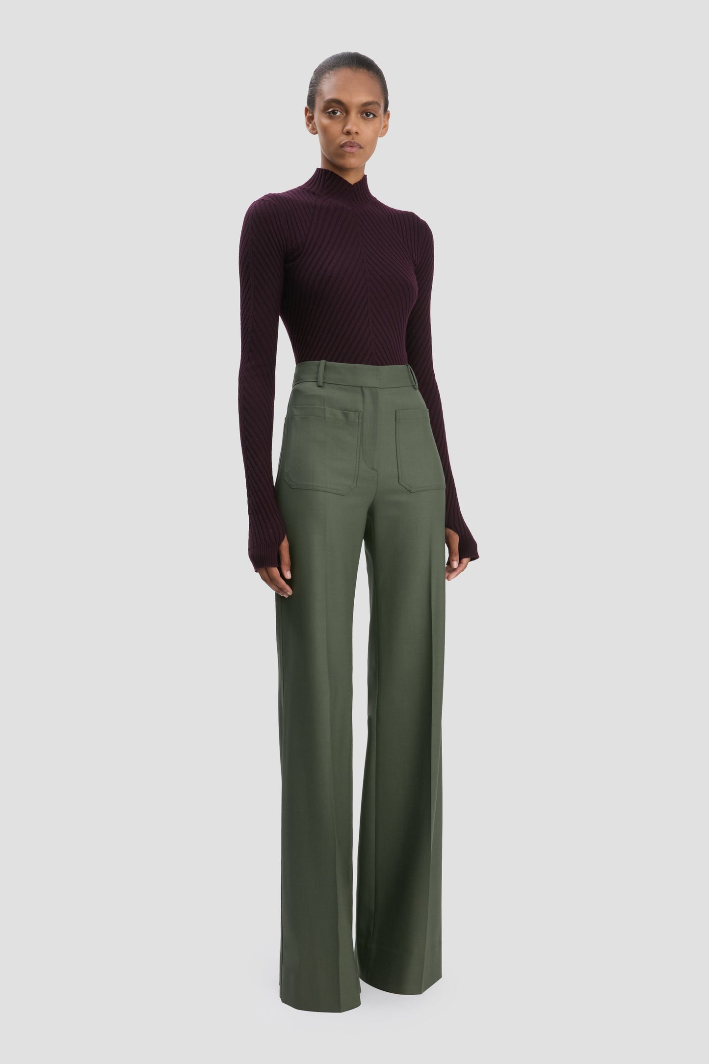 Alina Trouser In Oregano