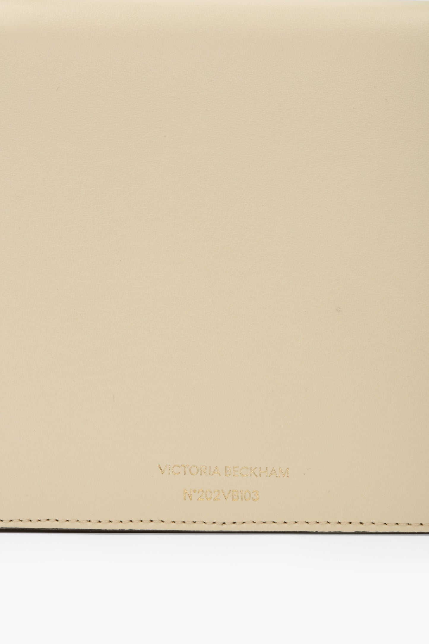 Dorian Pochette In Ivory Smooth Leather