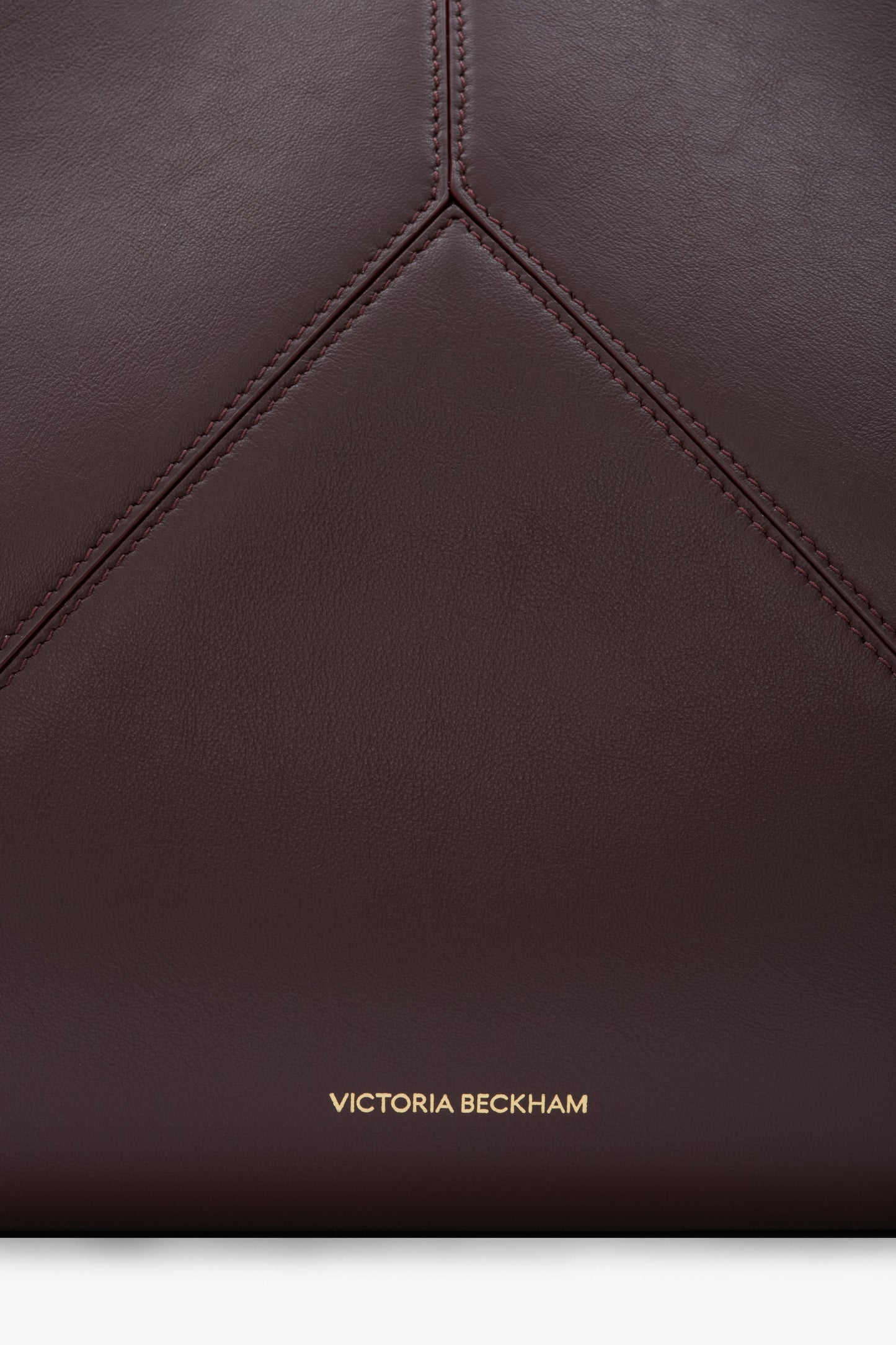 Victoria Tote In Burgundy Soft Leather