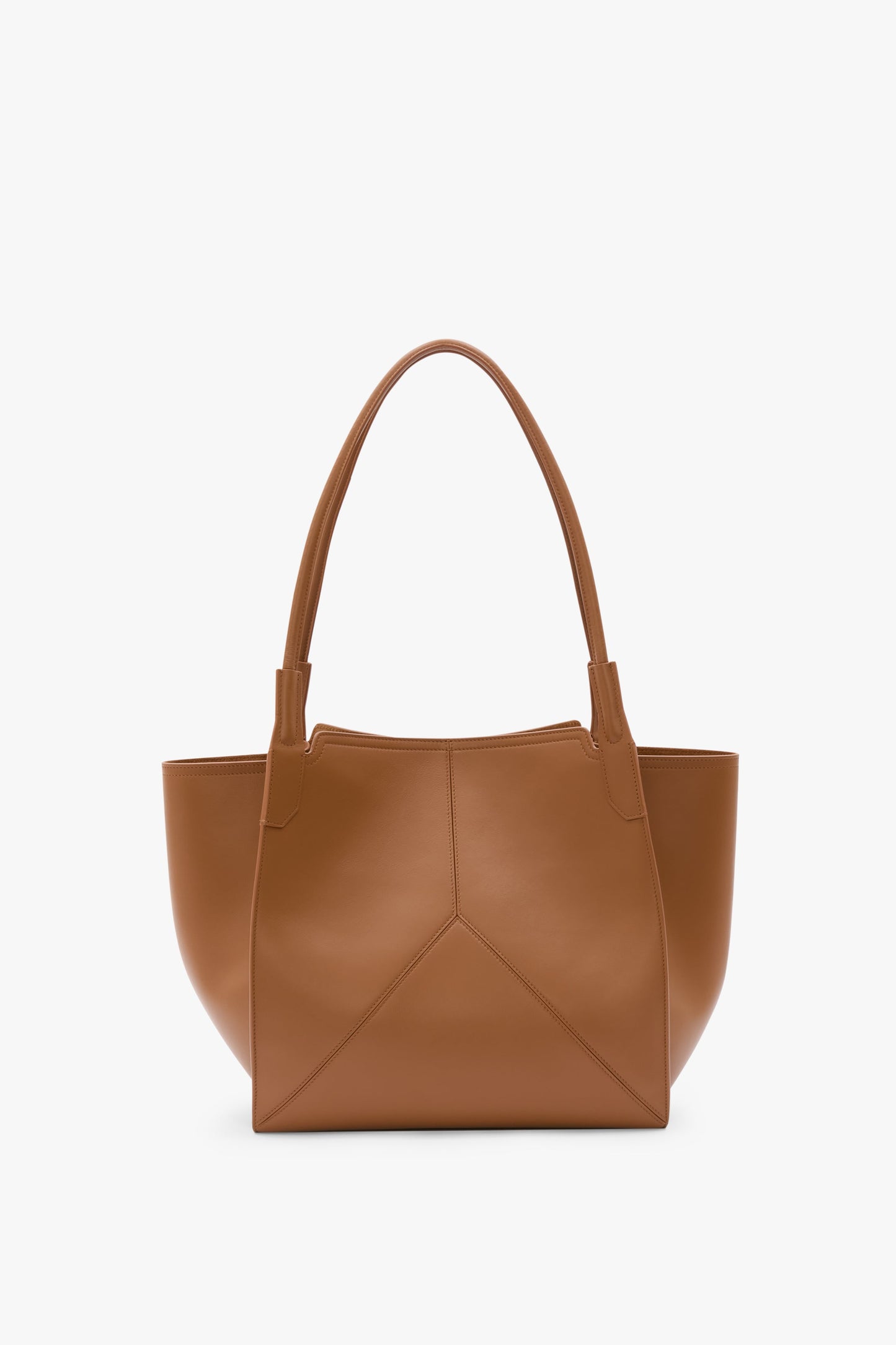Victoria Tote In Tan Soft Leather