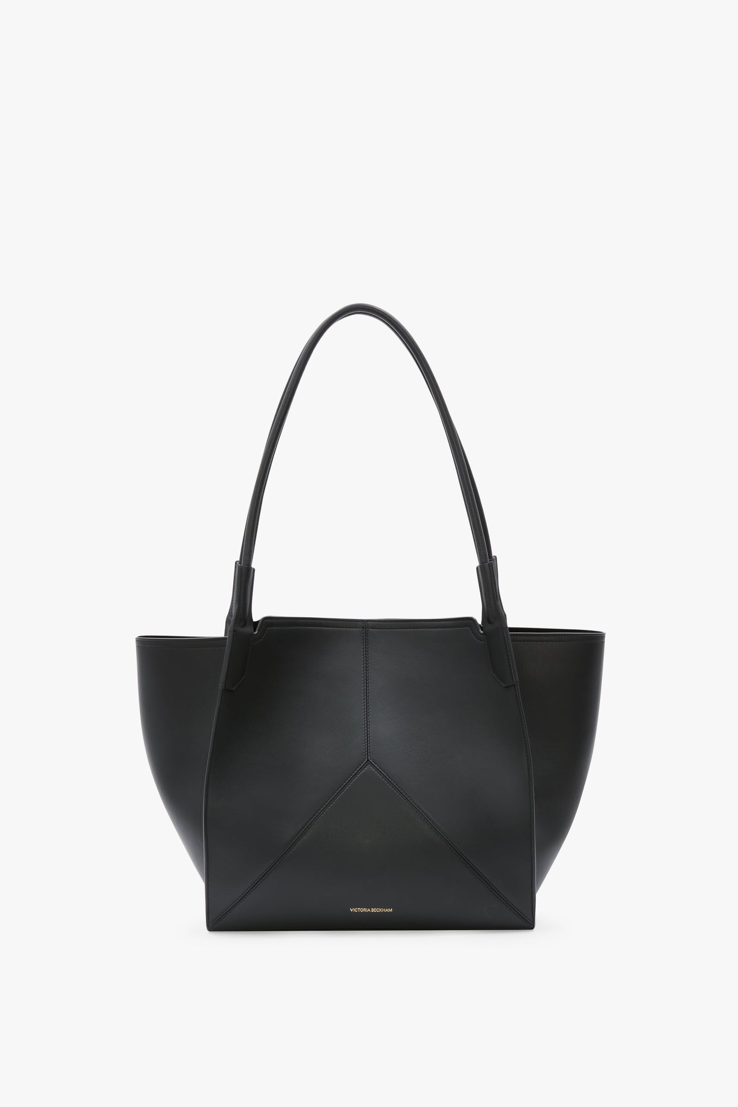 Sac Cabas Victoria en Cuir Souple Noir