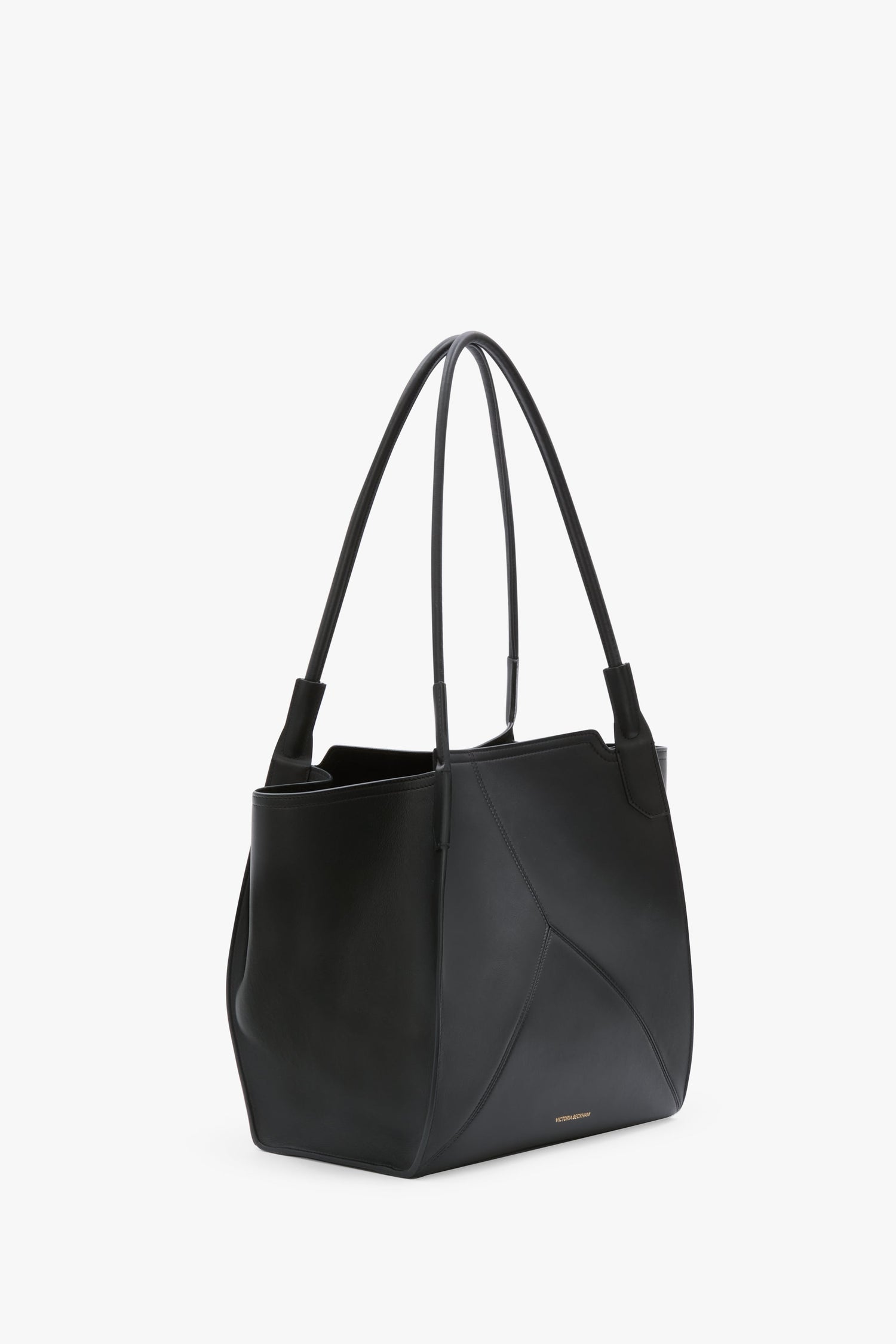 Sac Cabas Victoria en Cuir Souple Noir