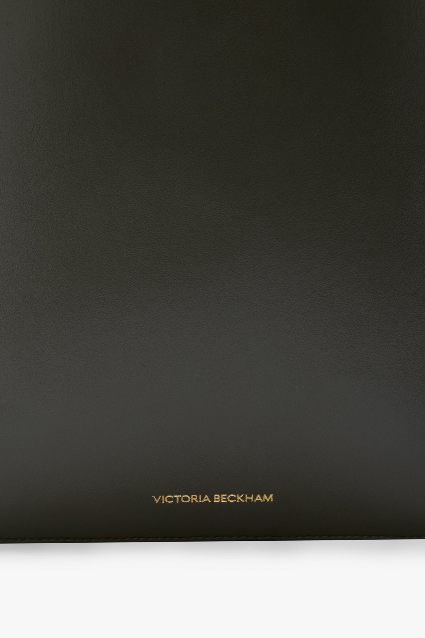 Dia Bucket Bag In Dark Olive Smooth Leather