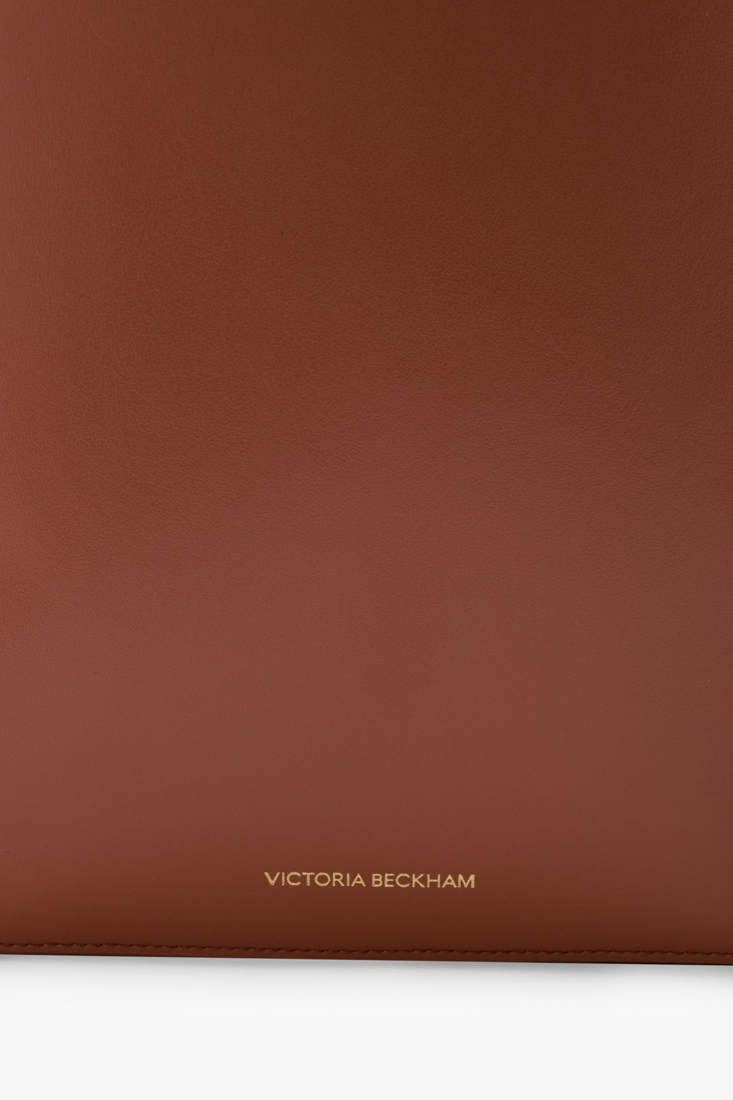 Dia Bucket Bag In Tan Smooth Leather