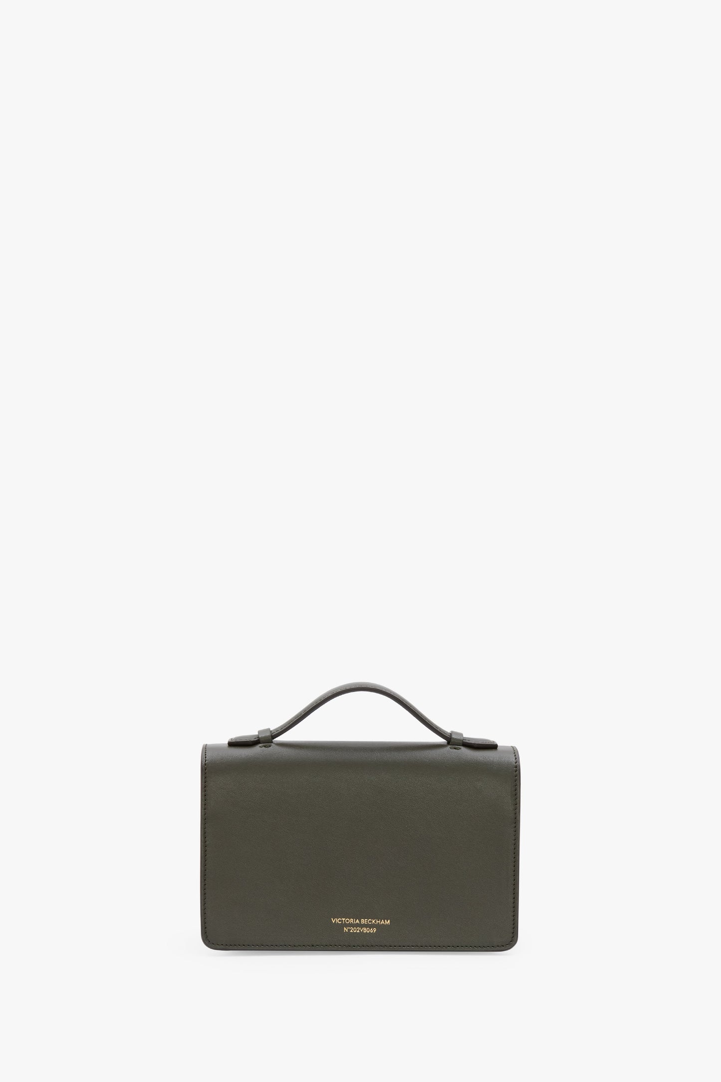 Mini Dorian Bag In Dark Olive Smooth Leather