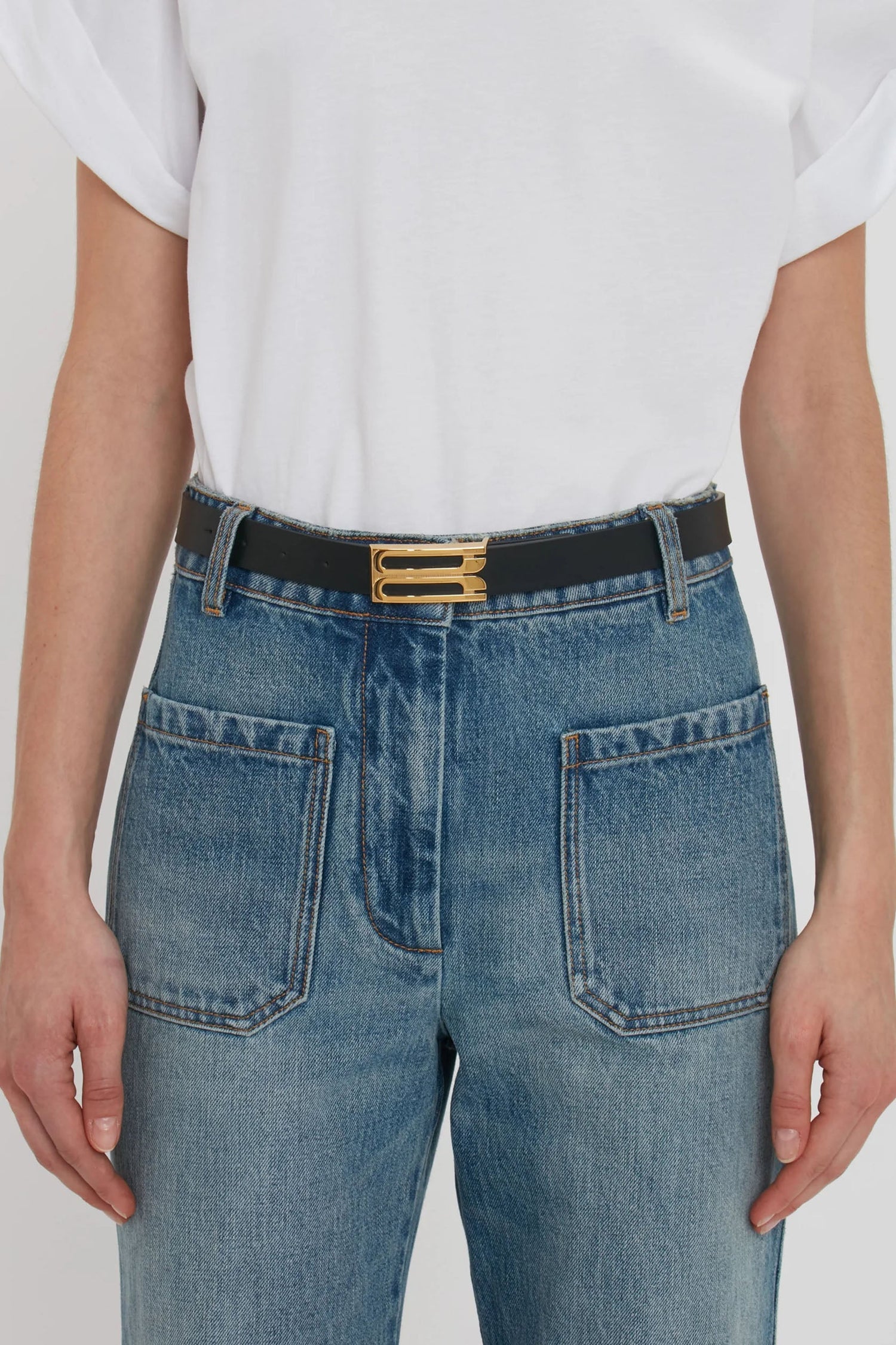 Dorian Belt In Black Leather