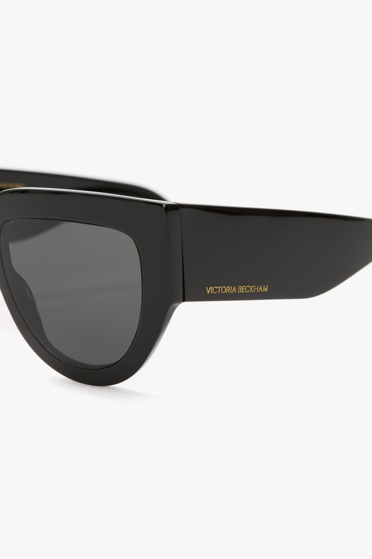Soft Square Acetate Sunglasses In Black