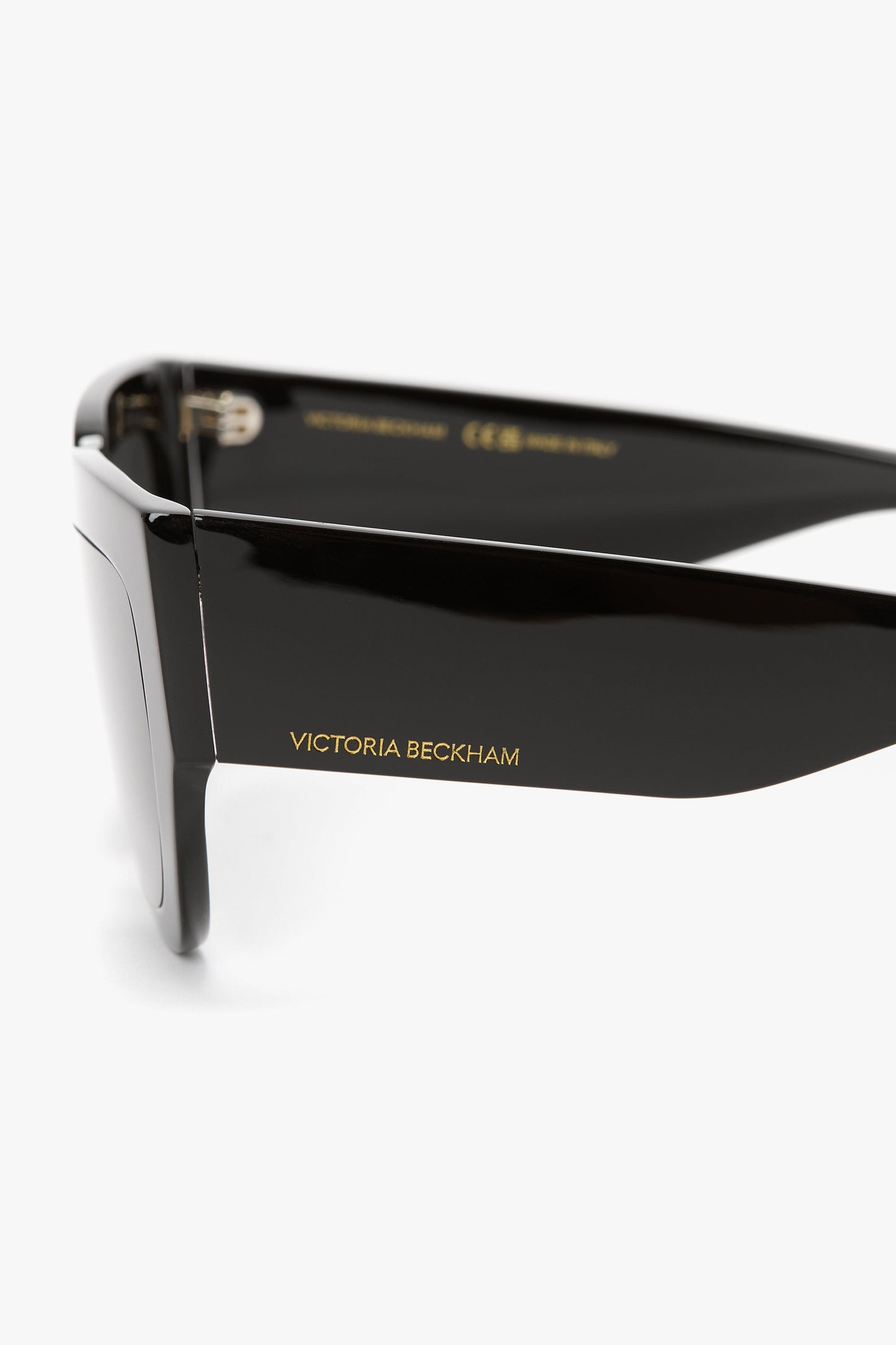 Soft Square Acetate Sunglasses In Black