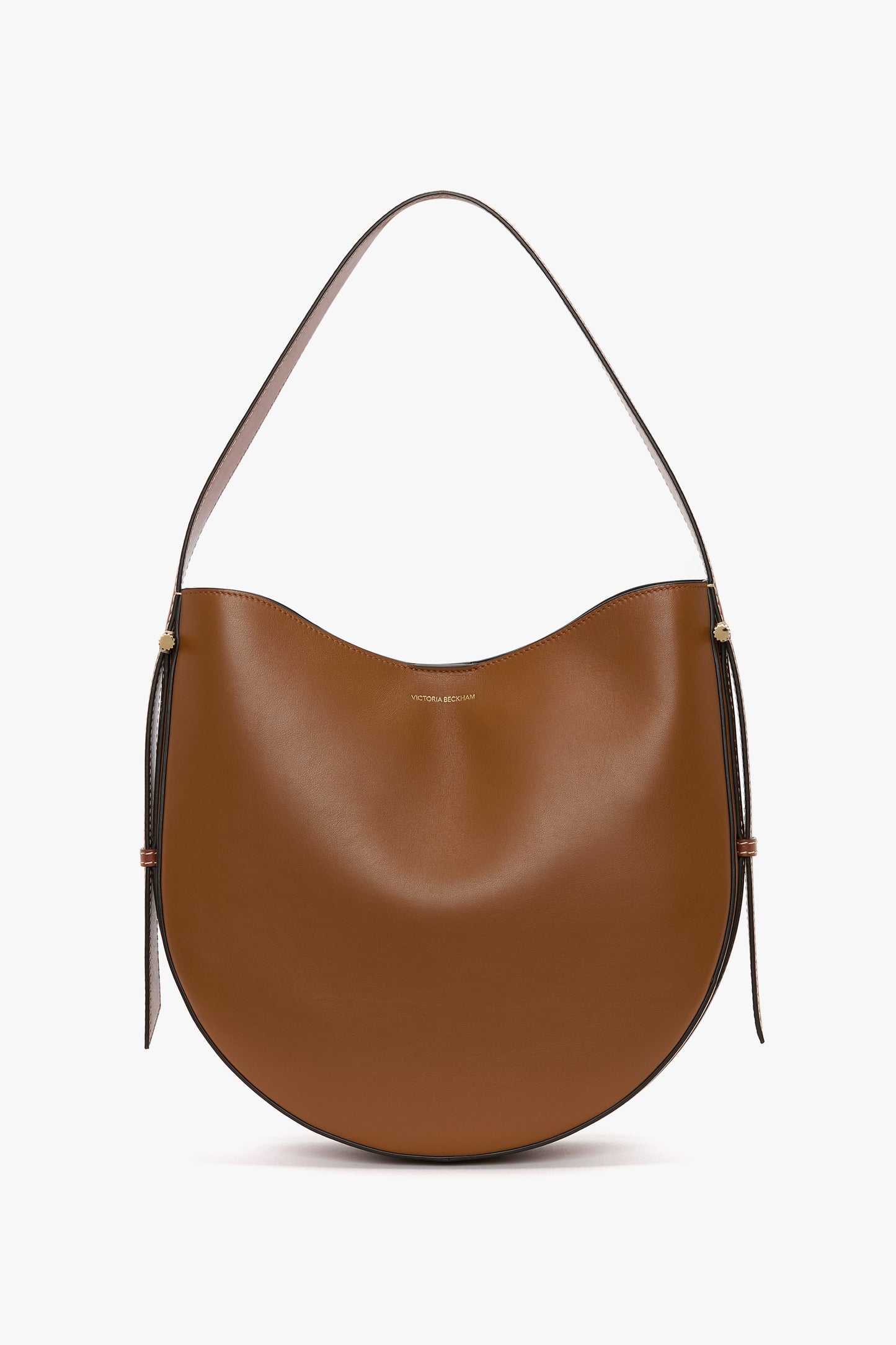 Dia Hobo Bag In Tan Smooth Leather