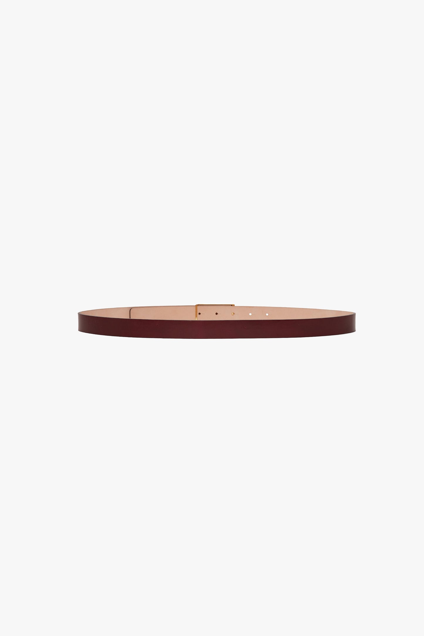 Dorian Belt In Burgundy Leather