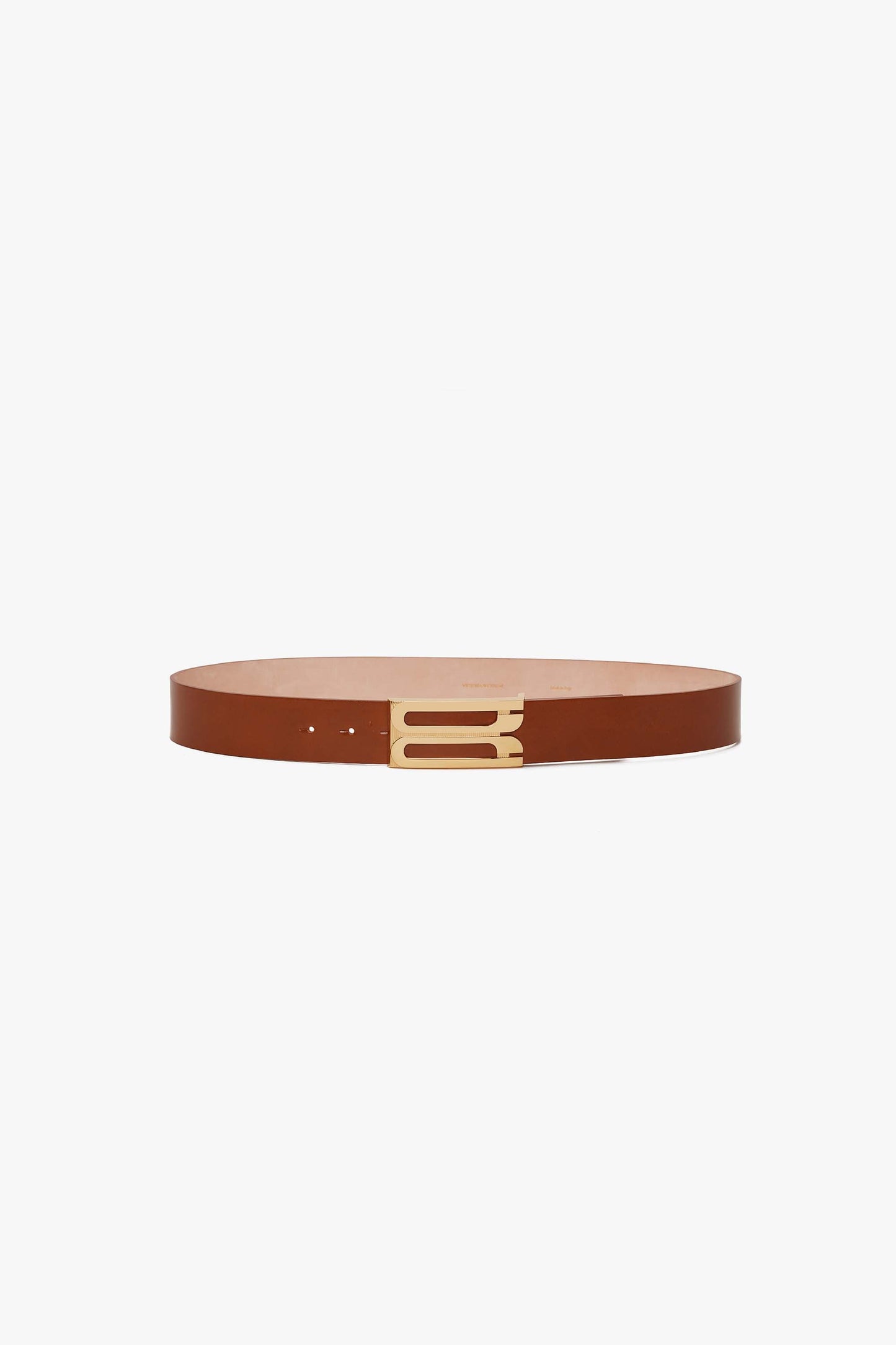 Jumbo Dorian Belt In Tan Smooth Leather