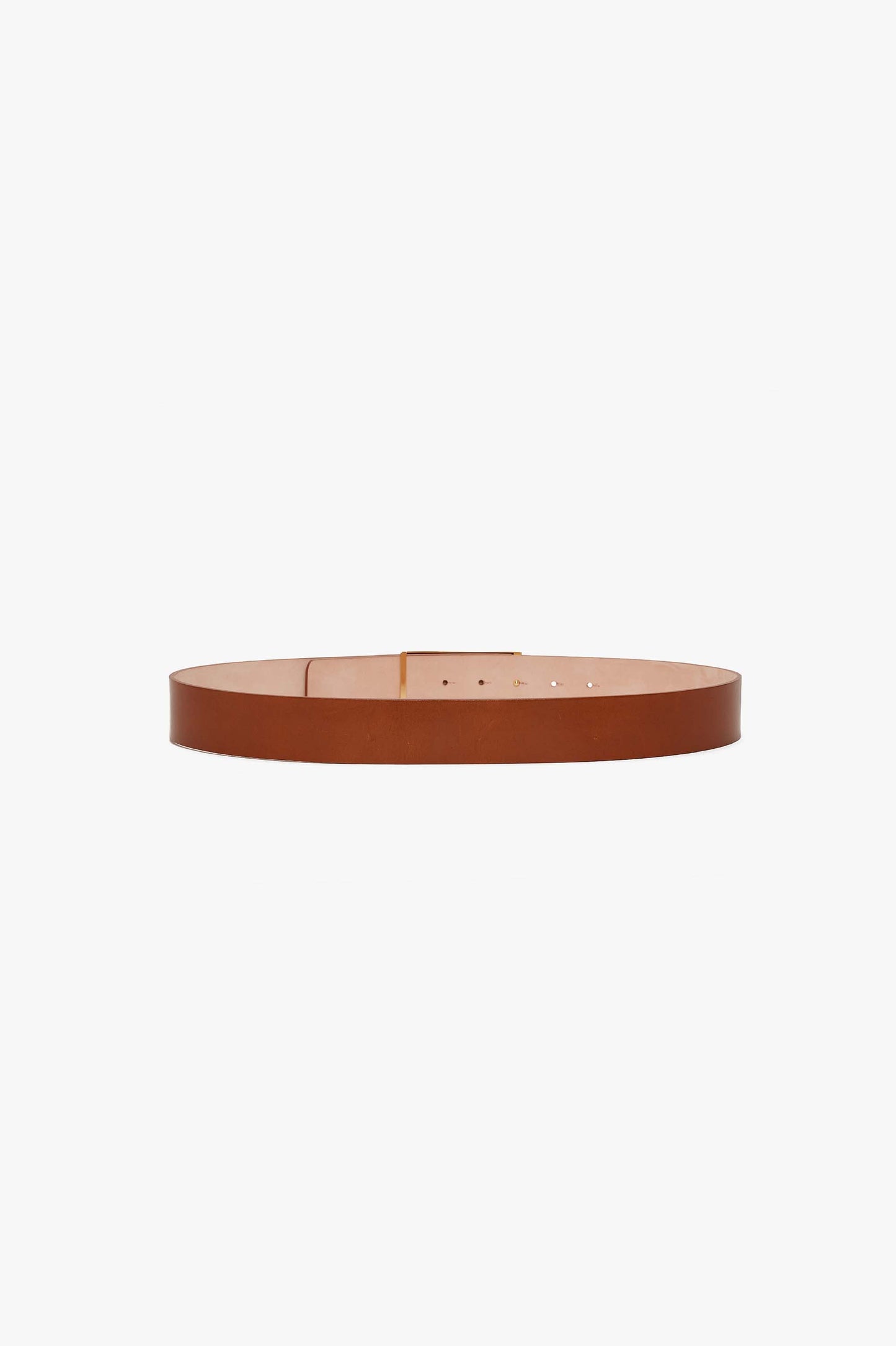 Jumbo Dorian Belt In Tan Smooth Leather