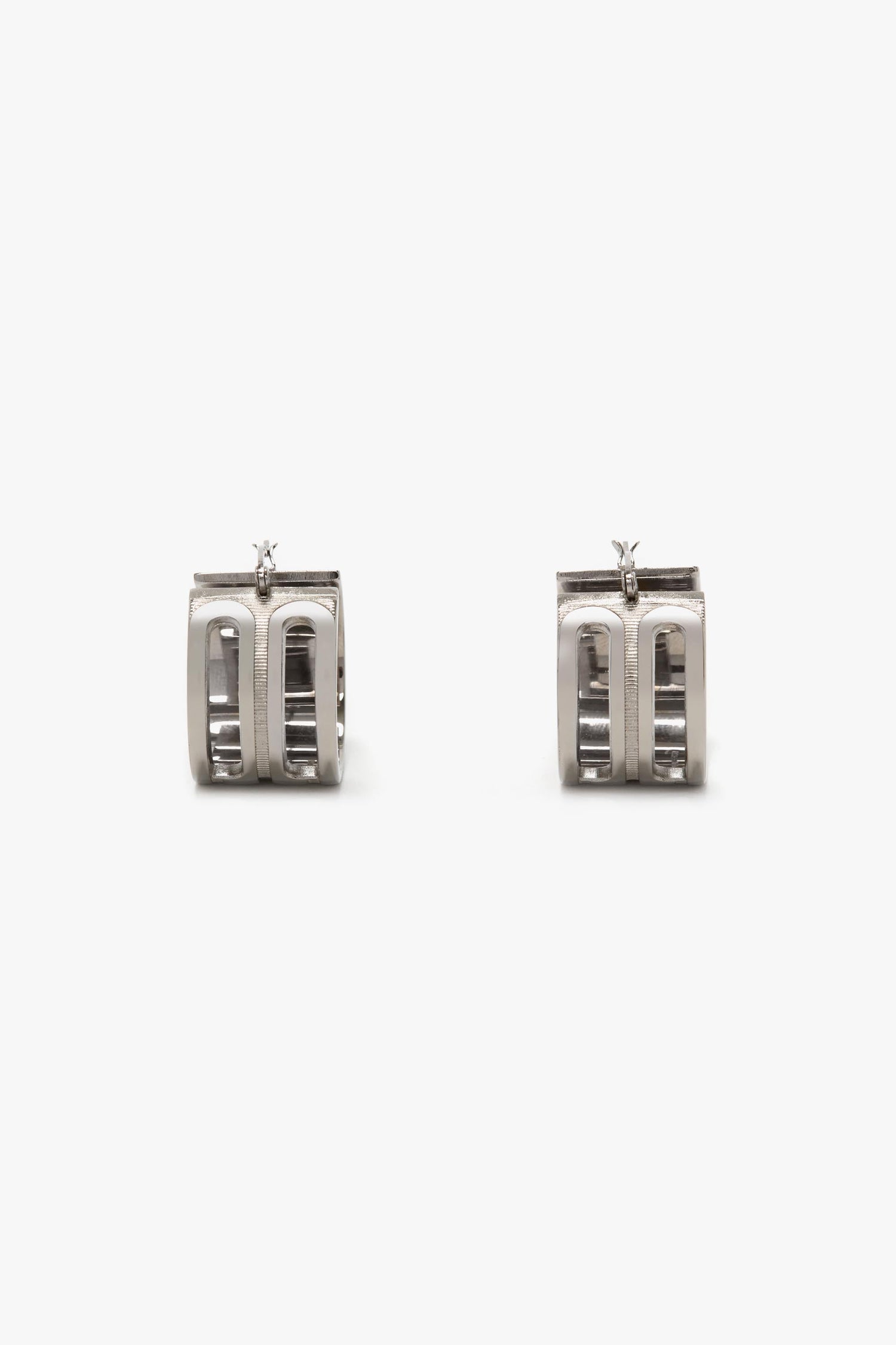 Dorian Hoop Earrings In Silver