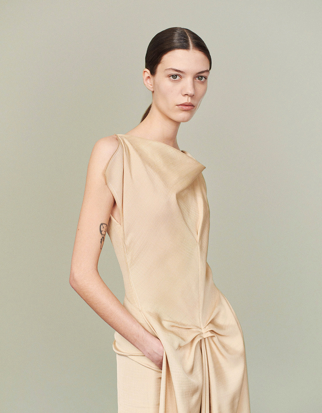 Gathered Waist Dress Edit