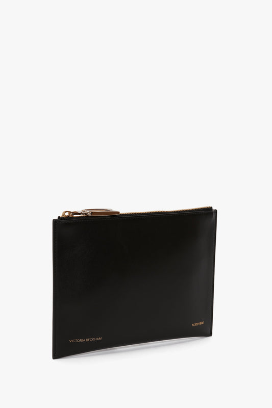 Pochette Bag In Black Leather