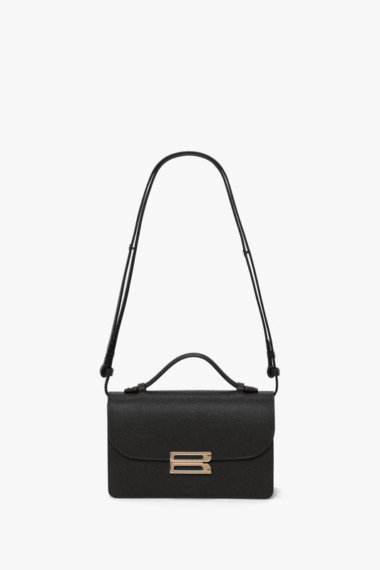 Mini Dorian Bag In Black Grained Leather