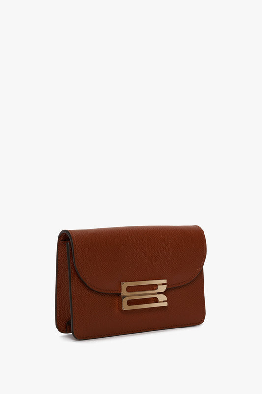 Nano Dorian Bag In Tan Grained Leather