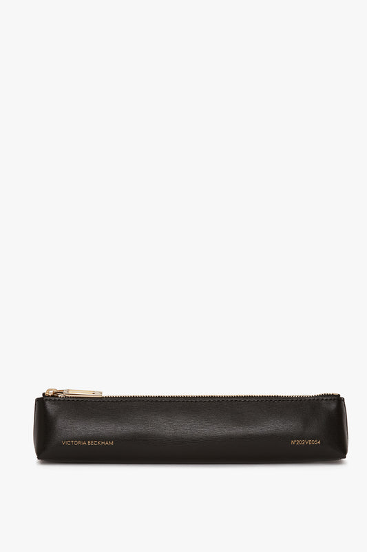 Pencil Case In Black Leather