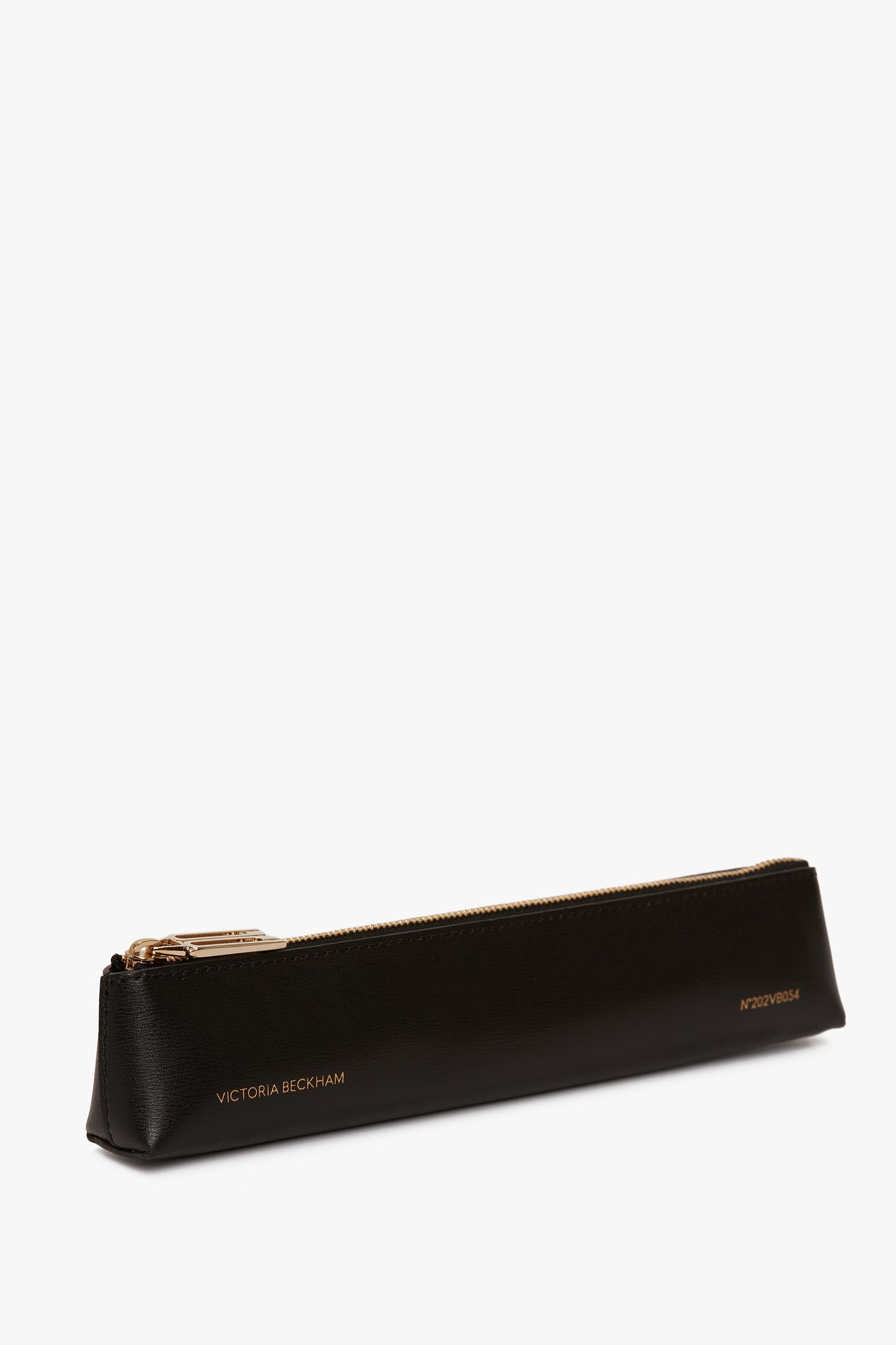Pencil Case In Black Leather