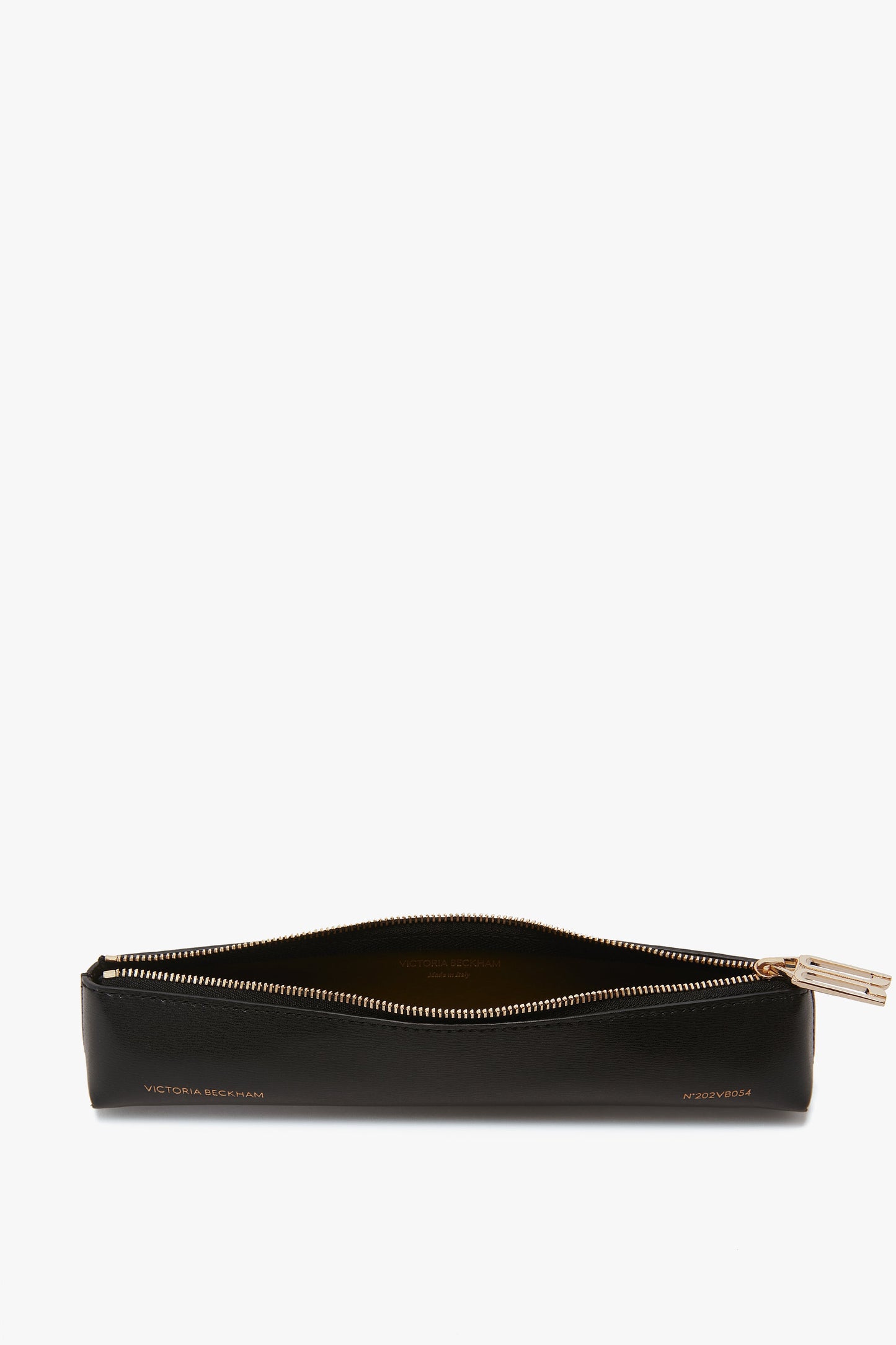 Pencil Case In Black Leather