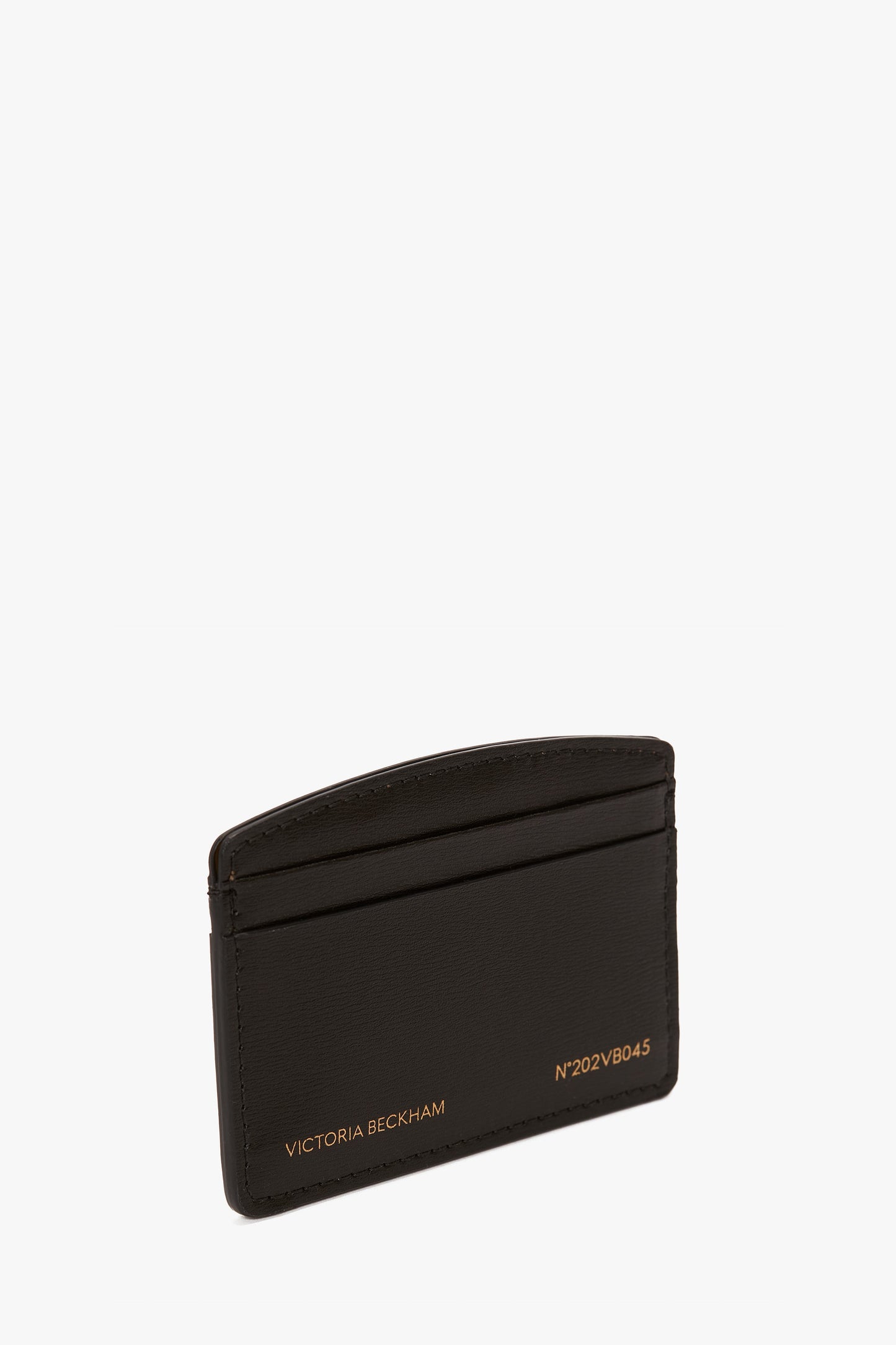 Victoria Card Holder In Black Leather