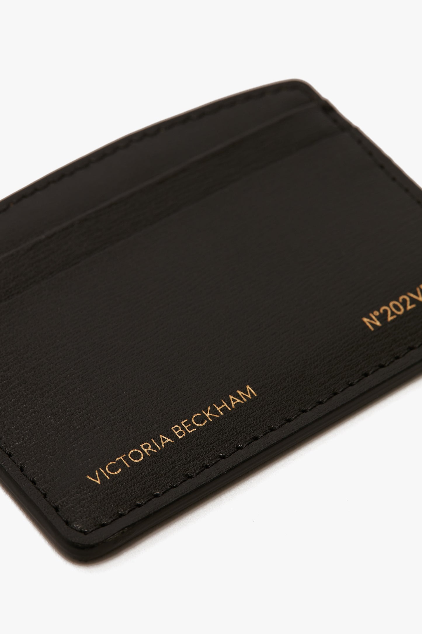 Victoria Card Holder In Black Leather